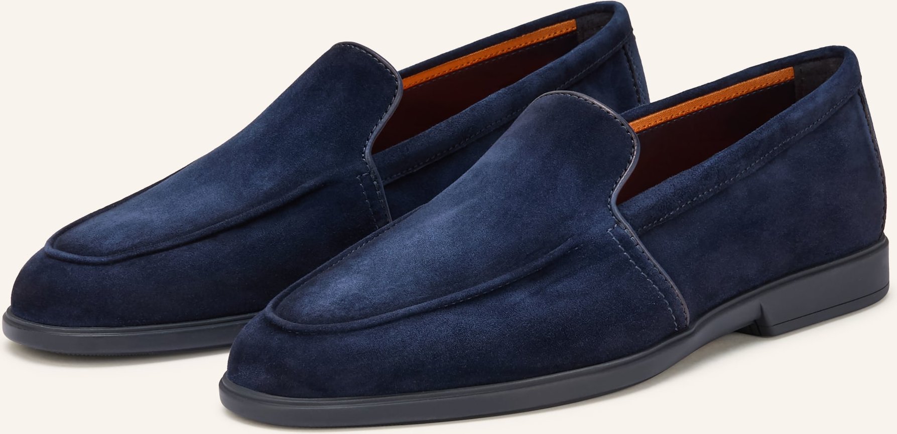 Santoni Slipper Malibu blau