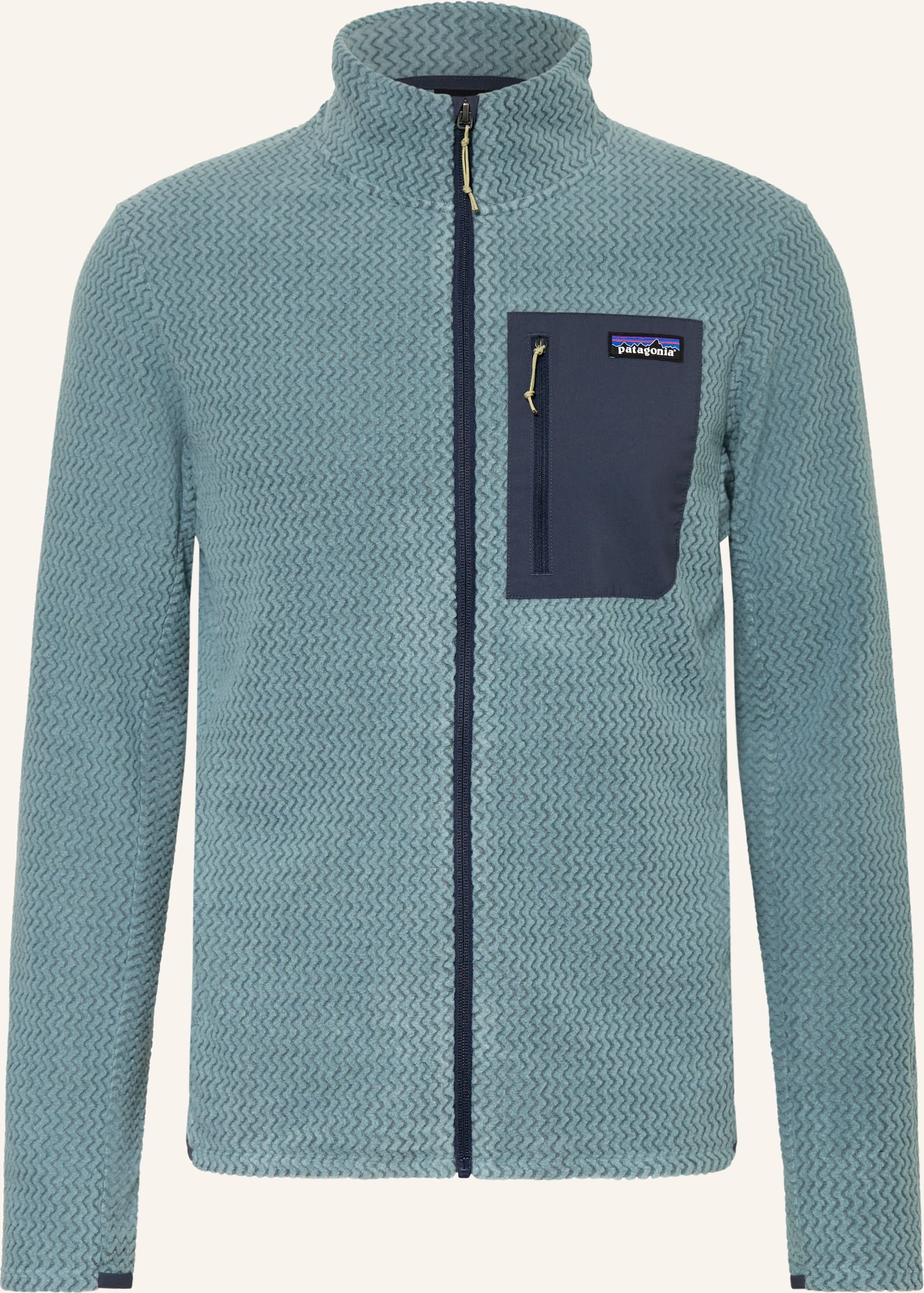 Patagonia Fleecejacke r1 Air blau