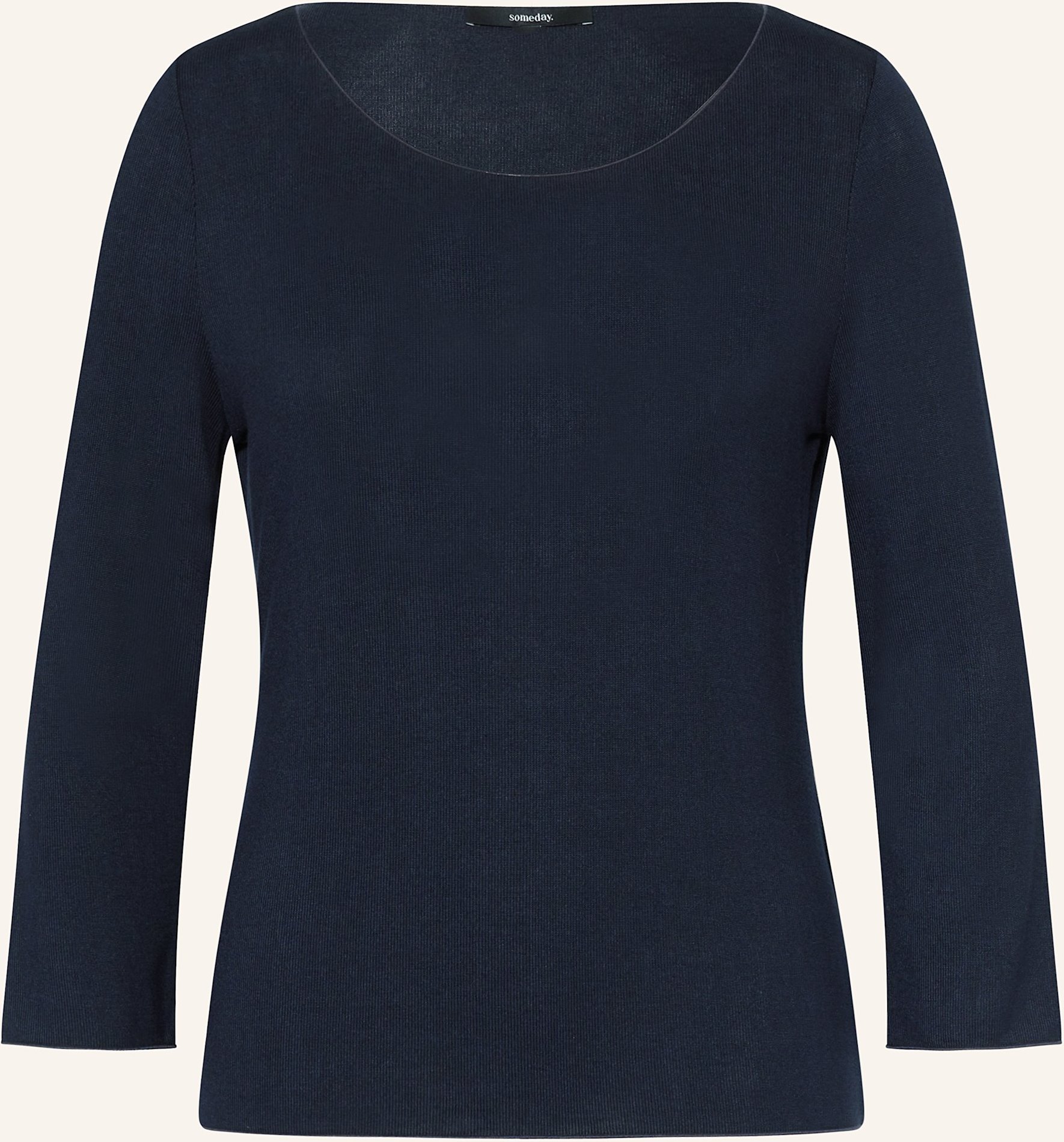 Someday Pullover Kirosa Mit 3/4-Arm blau