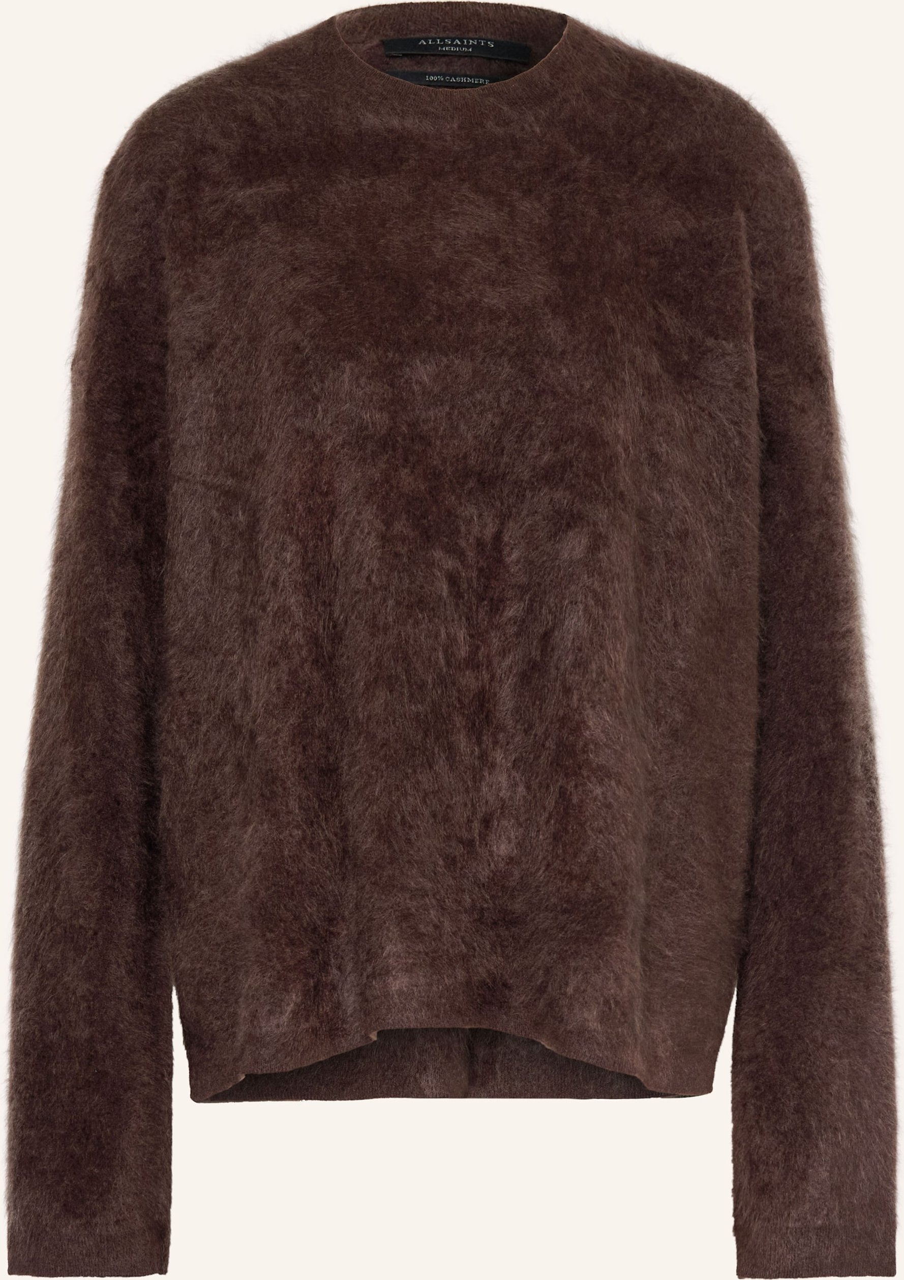 Allsaints Cashmere-Pullover Rebel braun