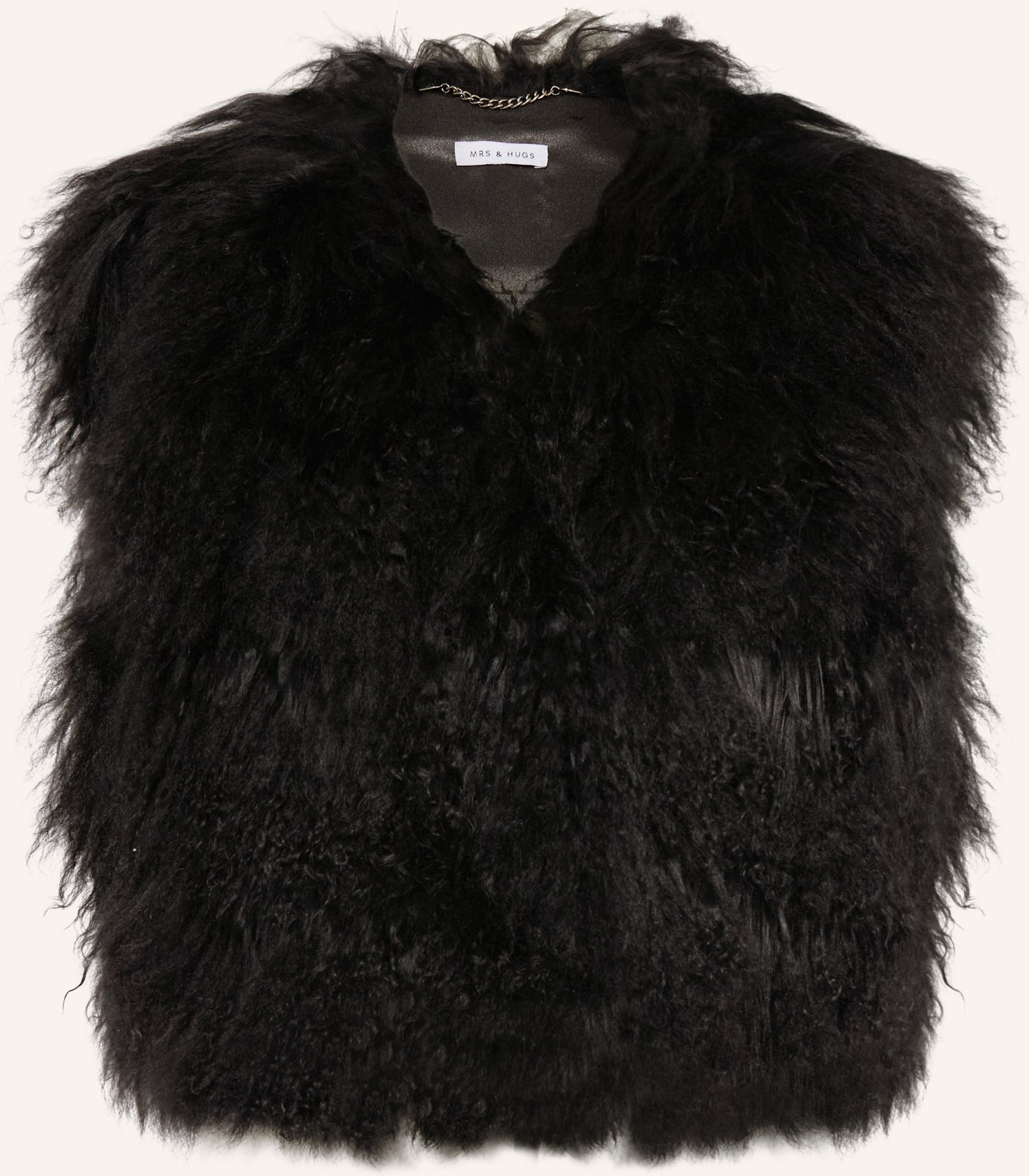 Mrs & Hugs Weste schwarz