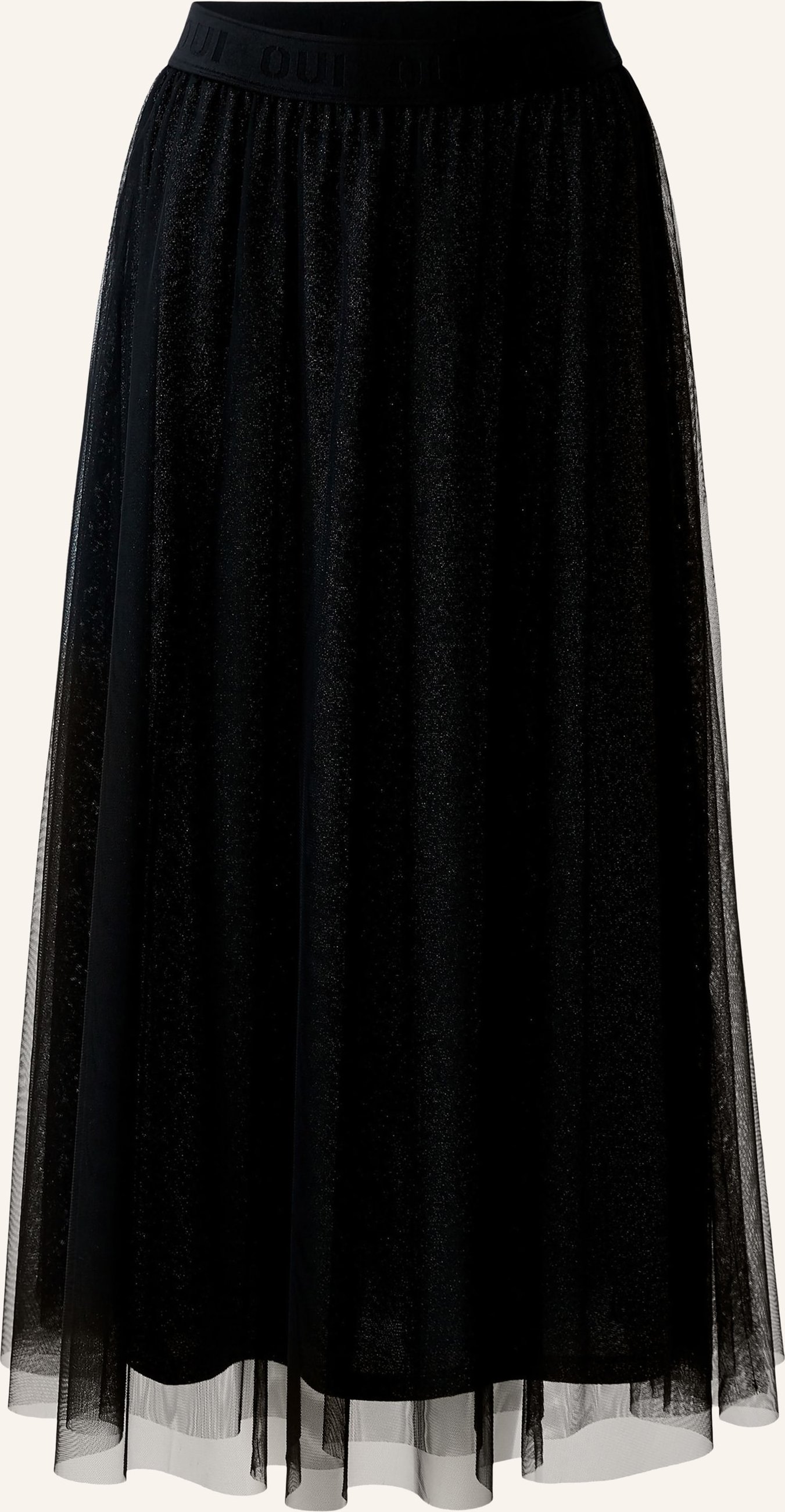 Oui Tüllrock schwarz