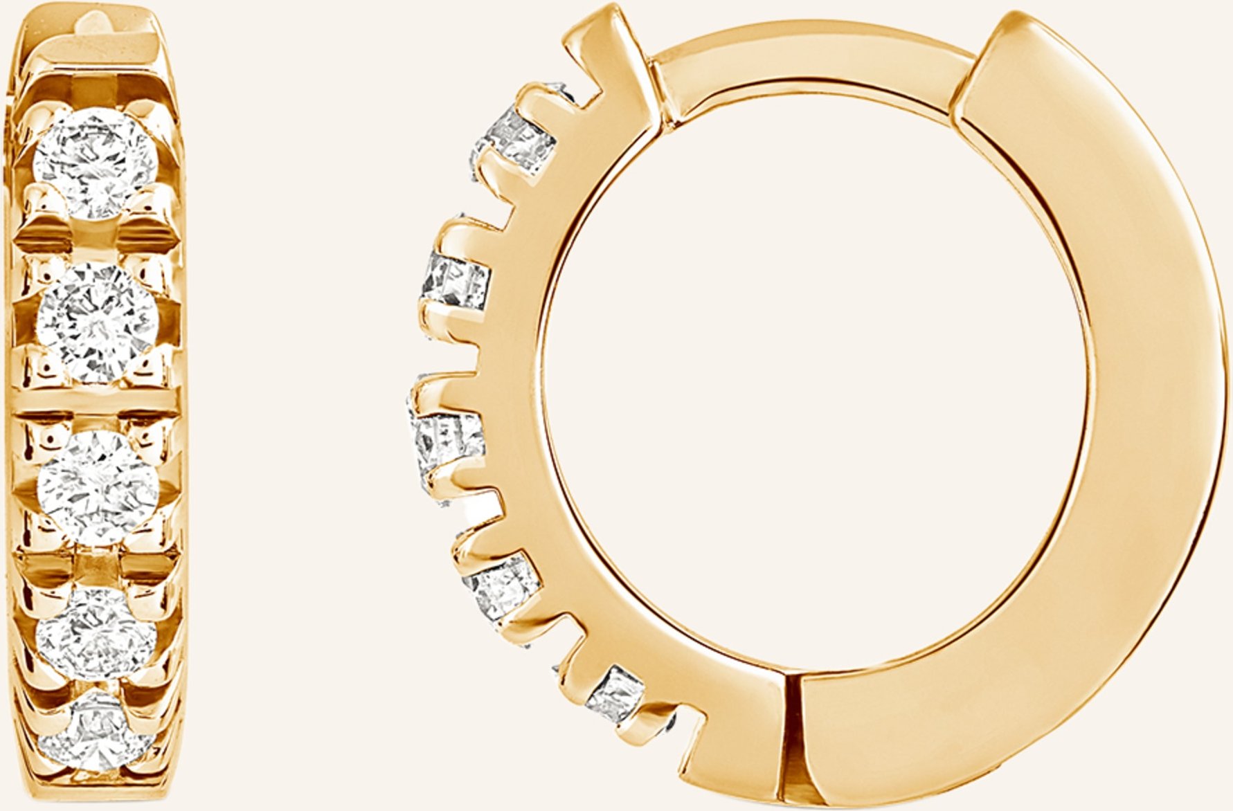 Wempe Fine Jewelry Creole Minimalism gold