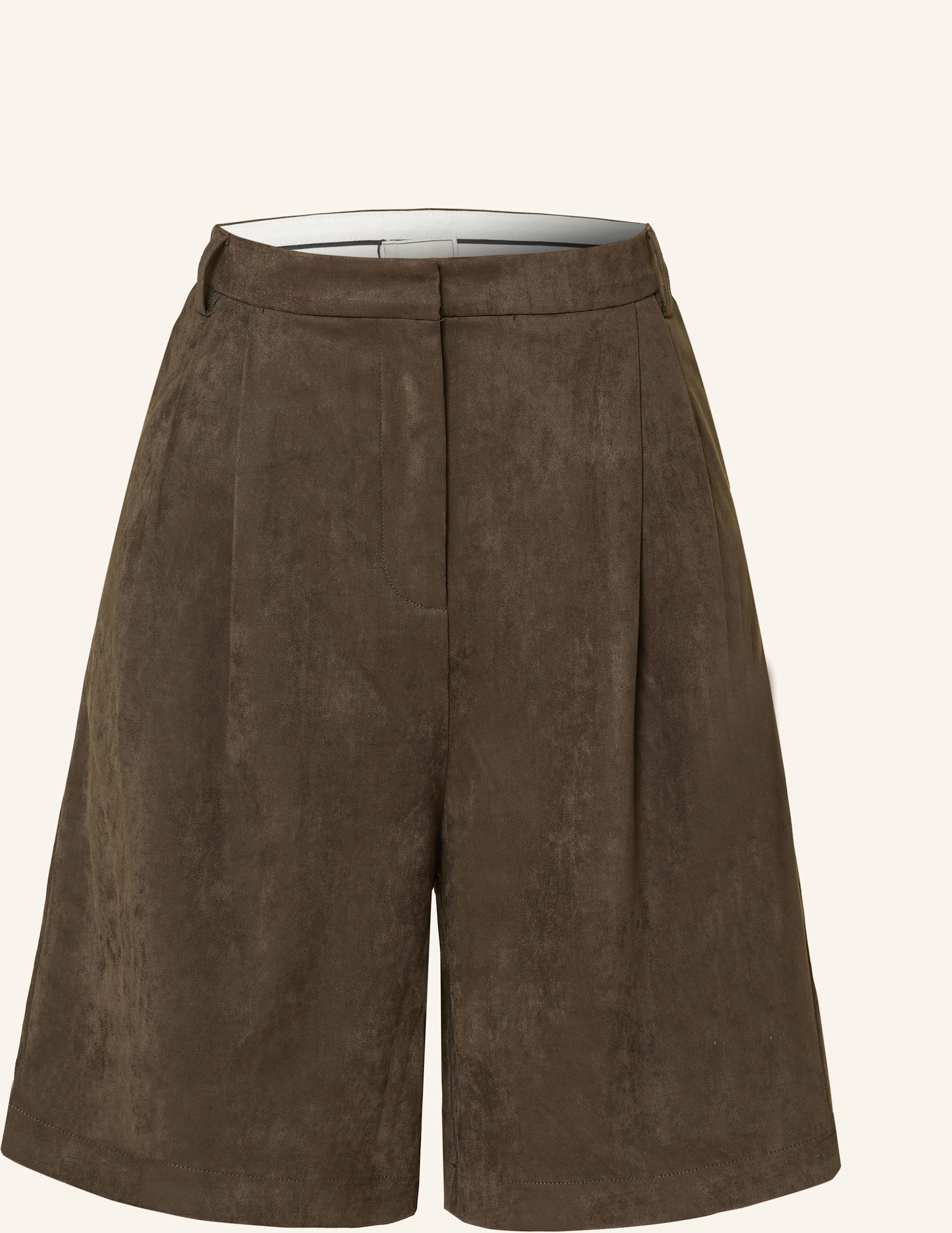 Neo Noir Shorts Nika In Lederoptik braun