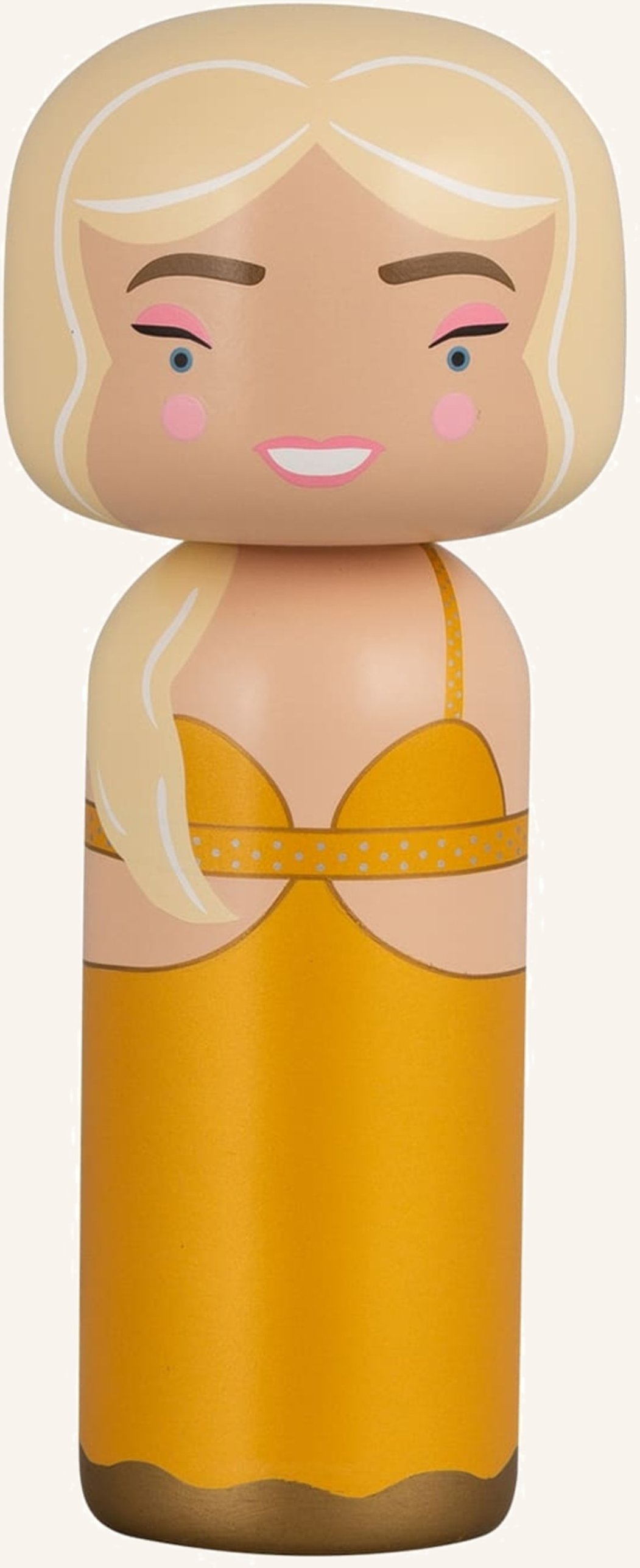 Lucie Kaas Dekofigur Claudia Schiffer gold