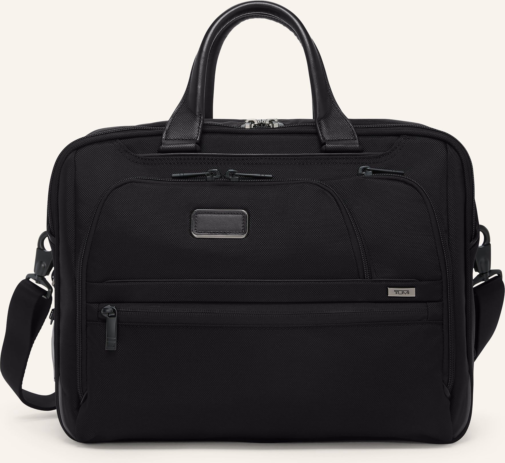 Tumi Alpha Laptop-Tasche Medium Expandable schwarz