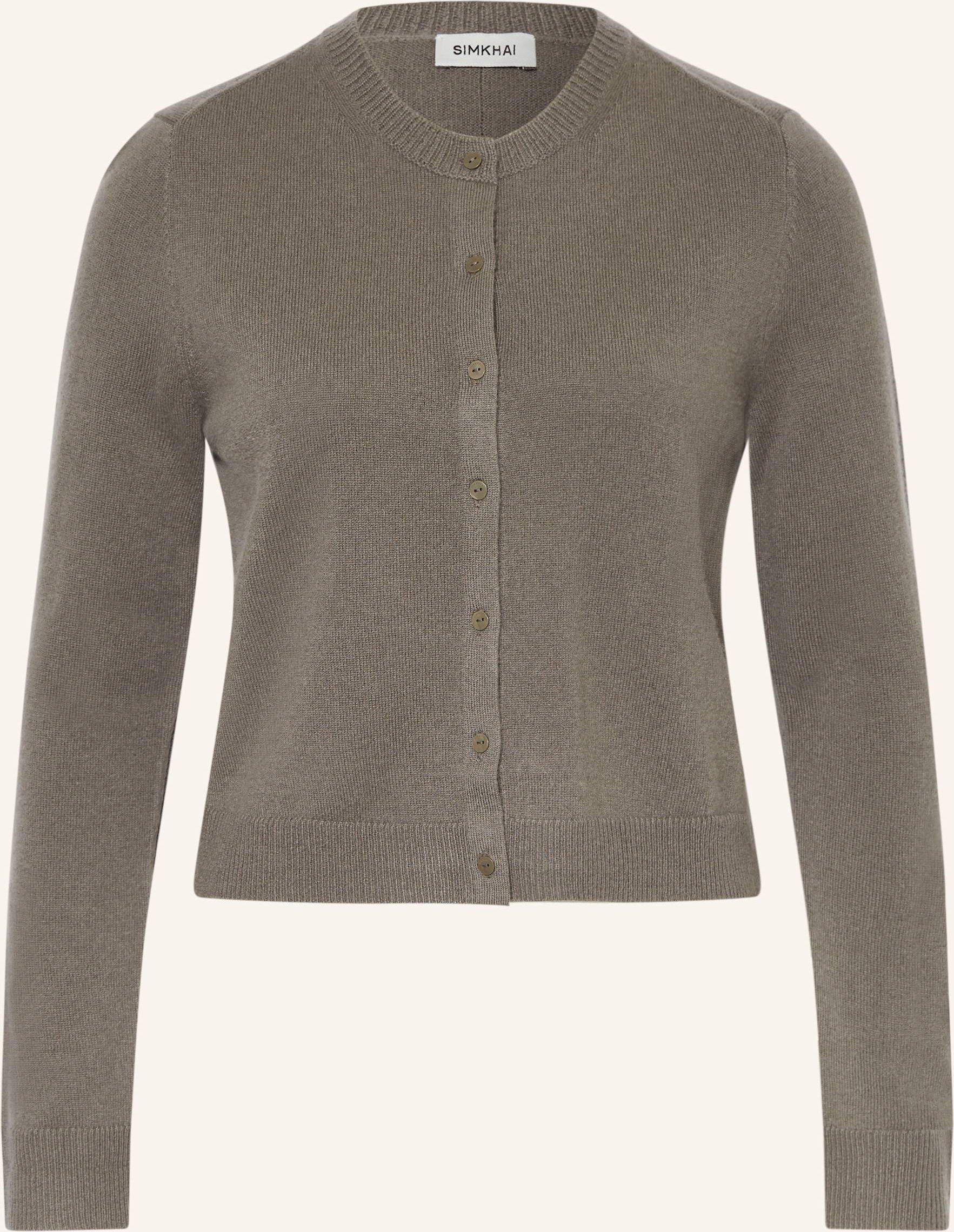 Thumbnail - Simkhai Strickjacke Libby Aus Cashmere gruen