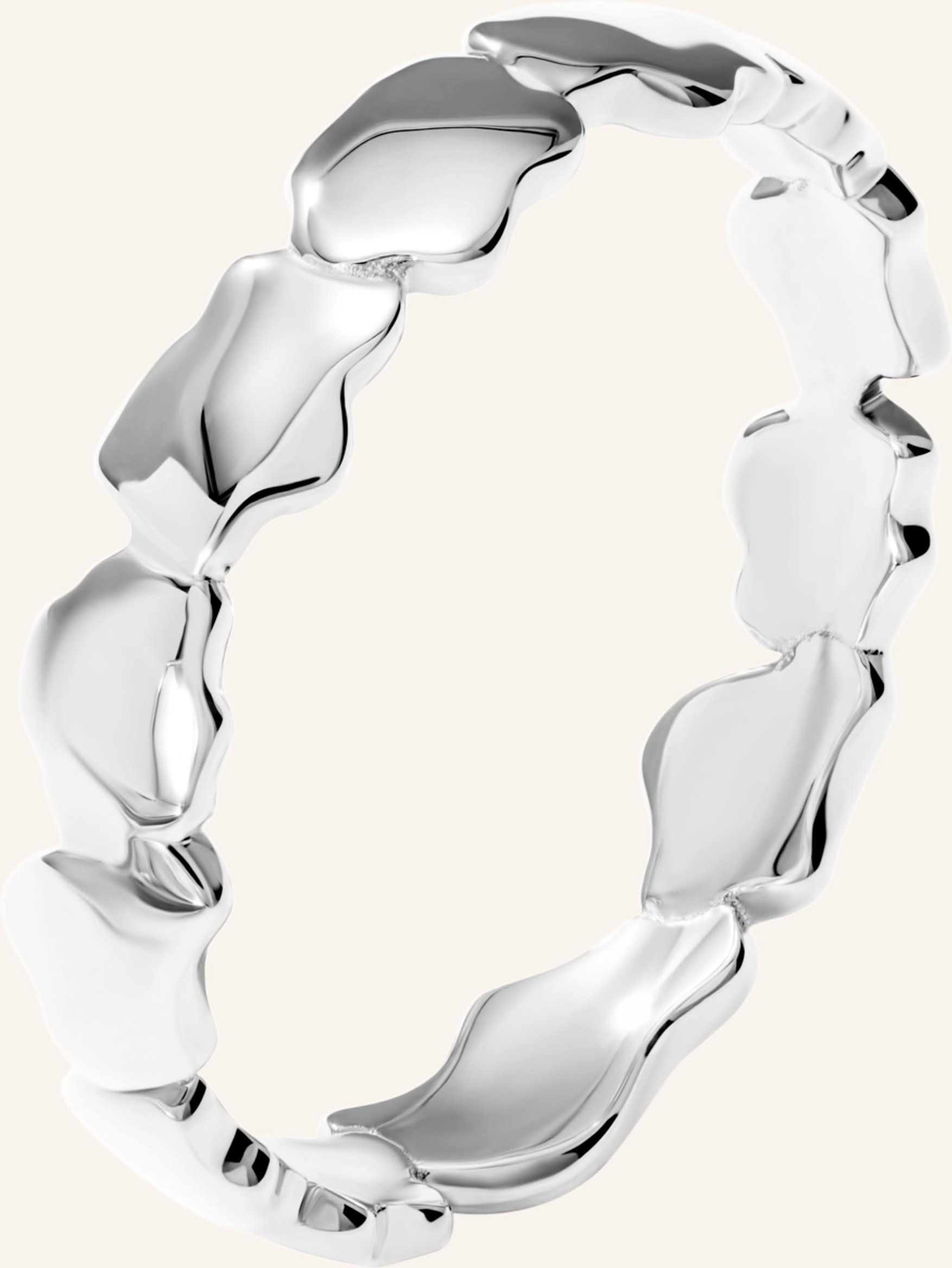 Vieri Ring Wolken Silhouetten Markant silber