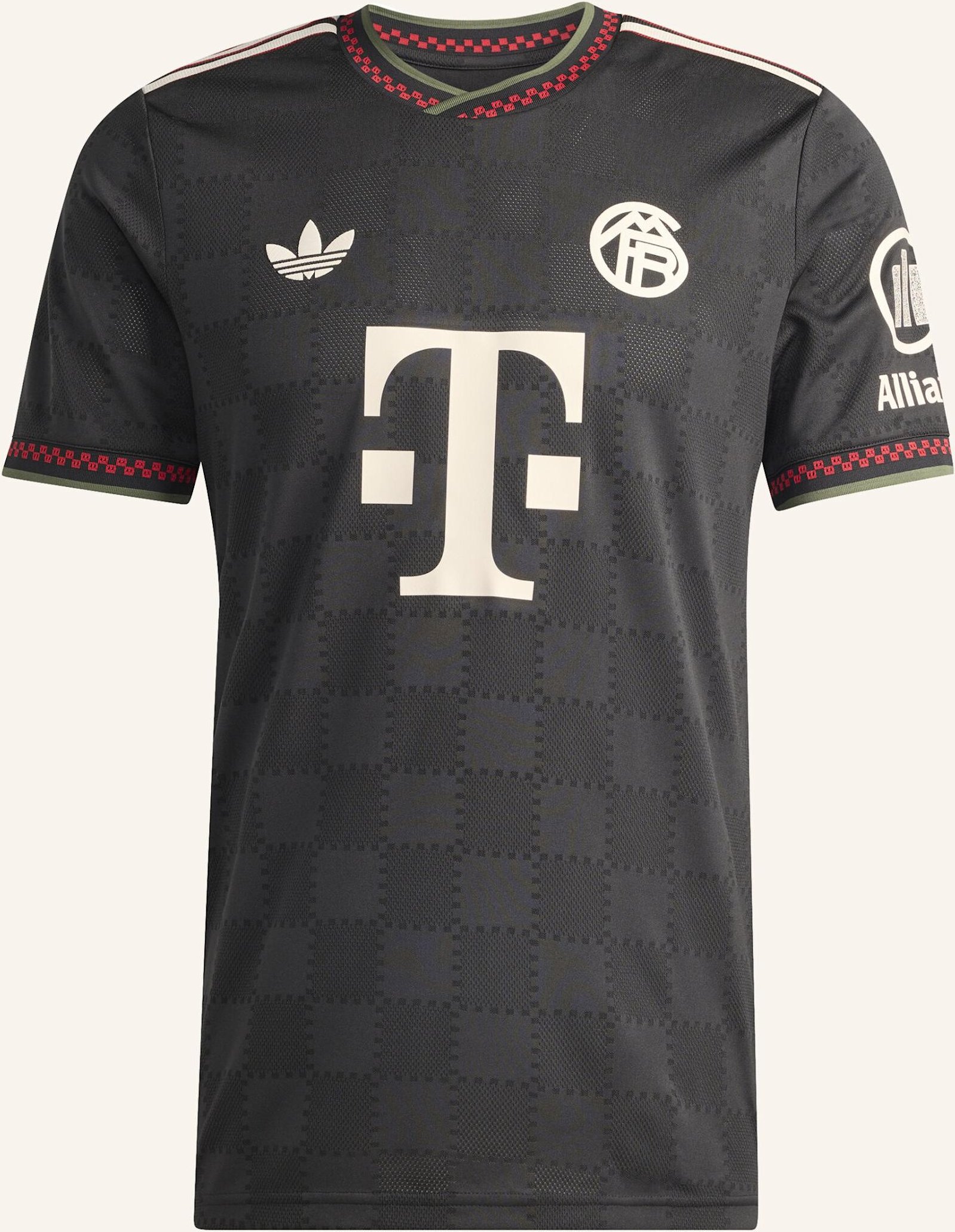 Adidas Fc Bayern 25/26 Ausweichtrikot Authentic schwarz