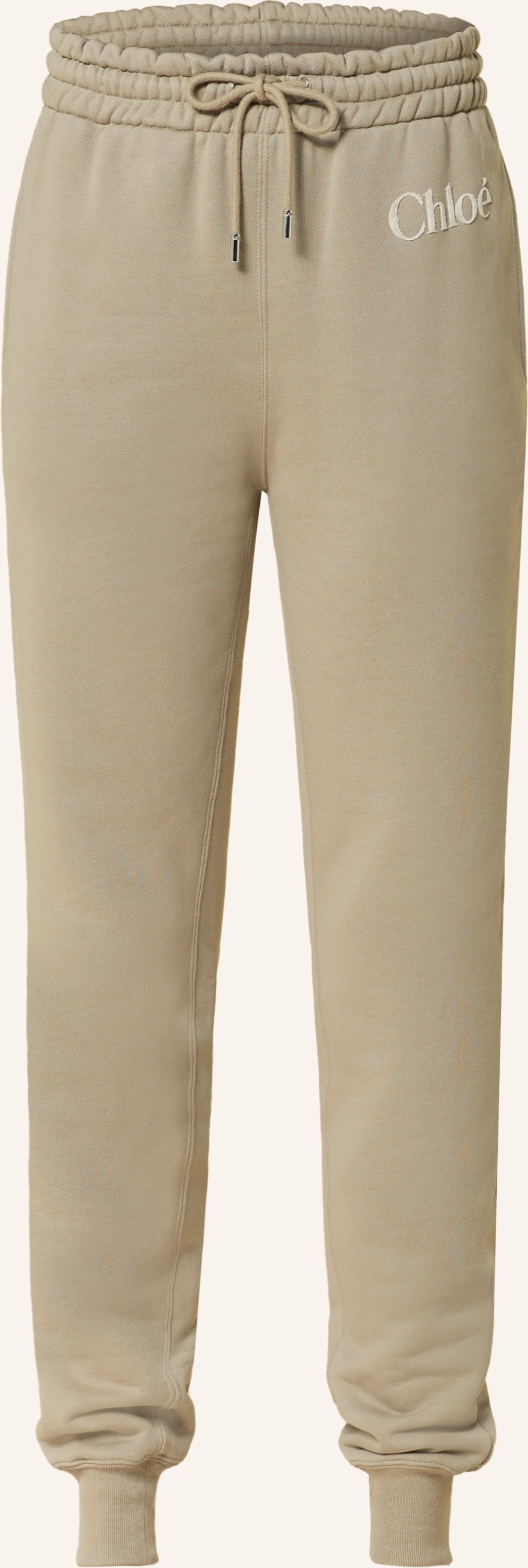 Thumbnail - Chloé Hose Im Jogging-Stil beige