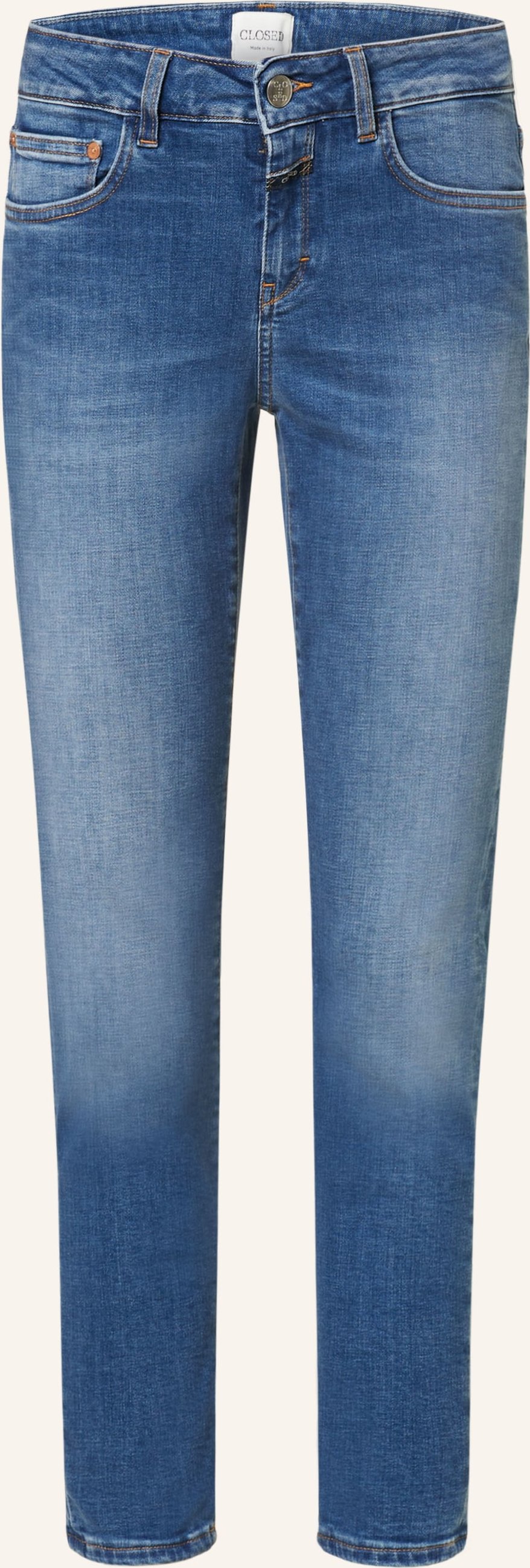 Closed Skinny Jeans Baker blau
