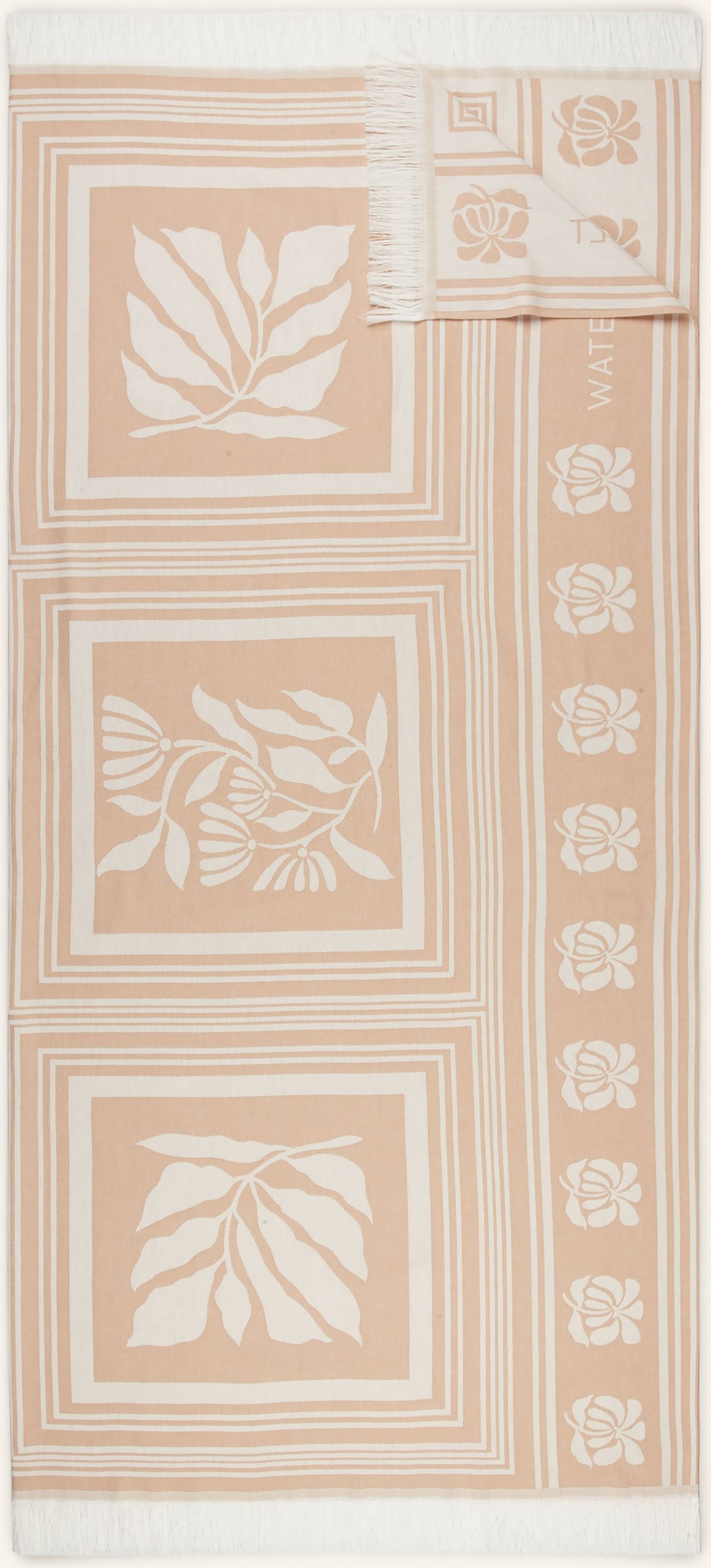 Watercult Strandtuch Coastal Bohemia beige