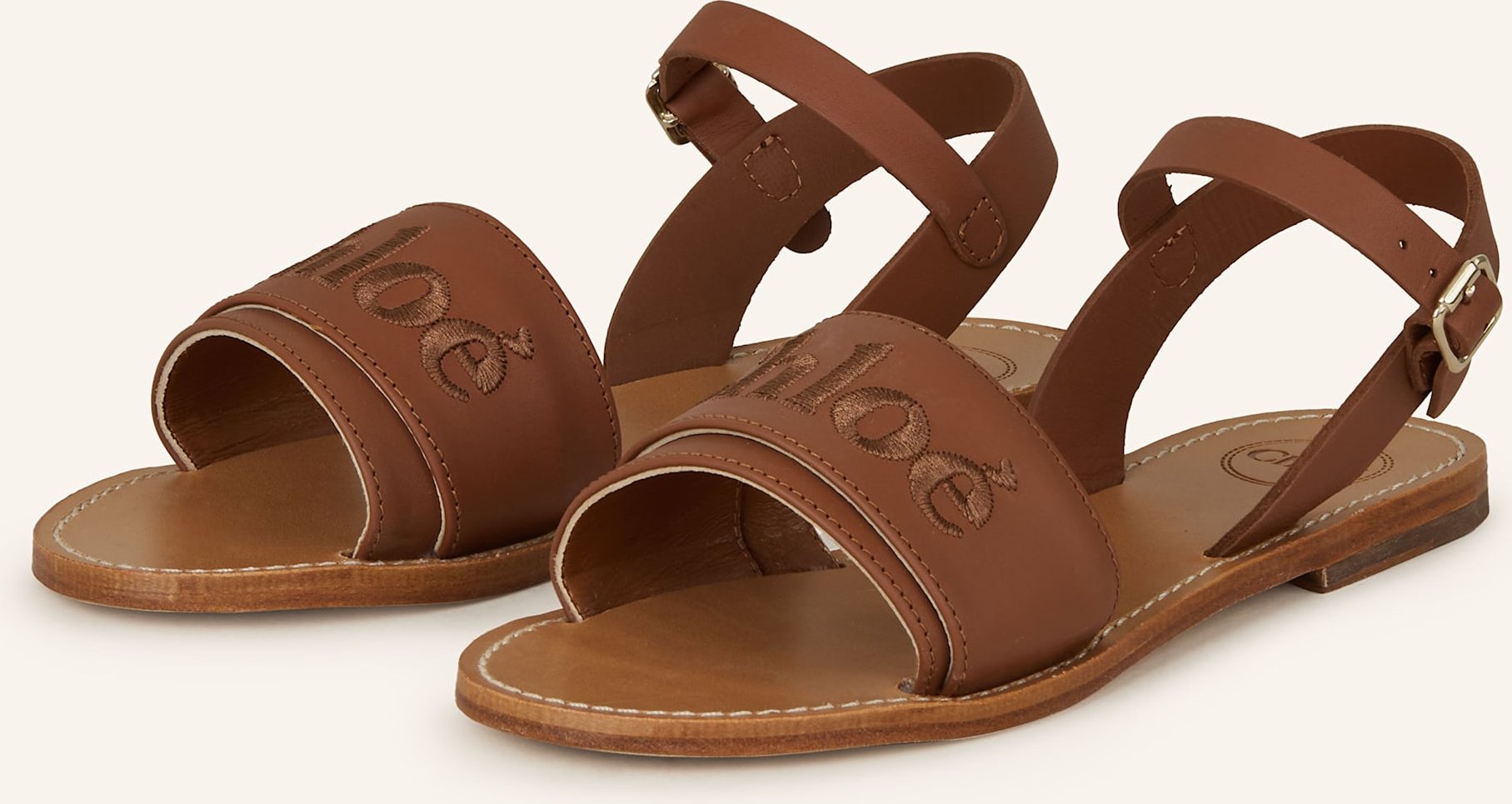 Chloé Sandalen braun