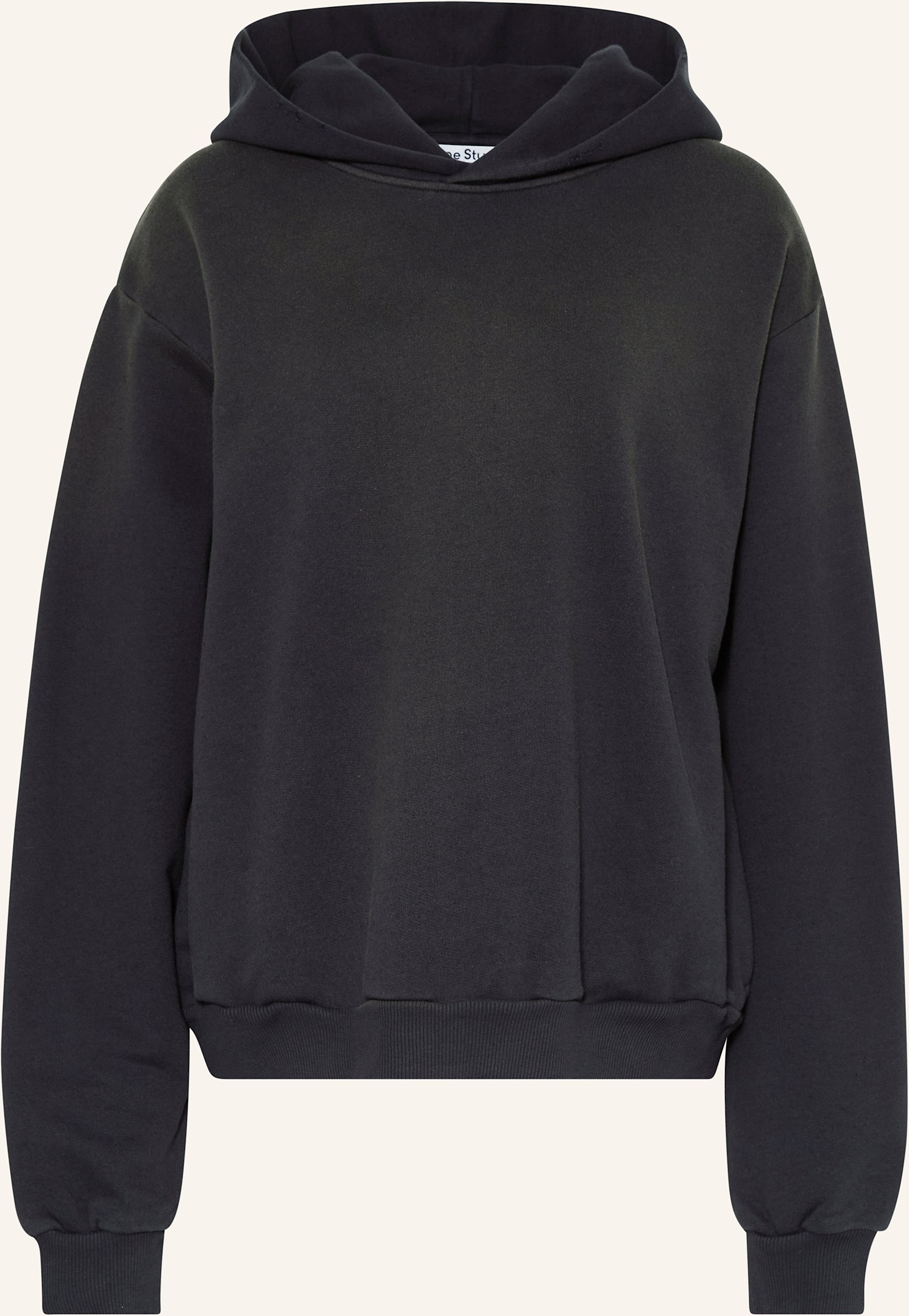 Acne Studios Oversized-Hoodie schwarz