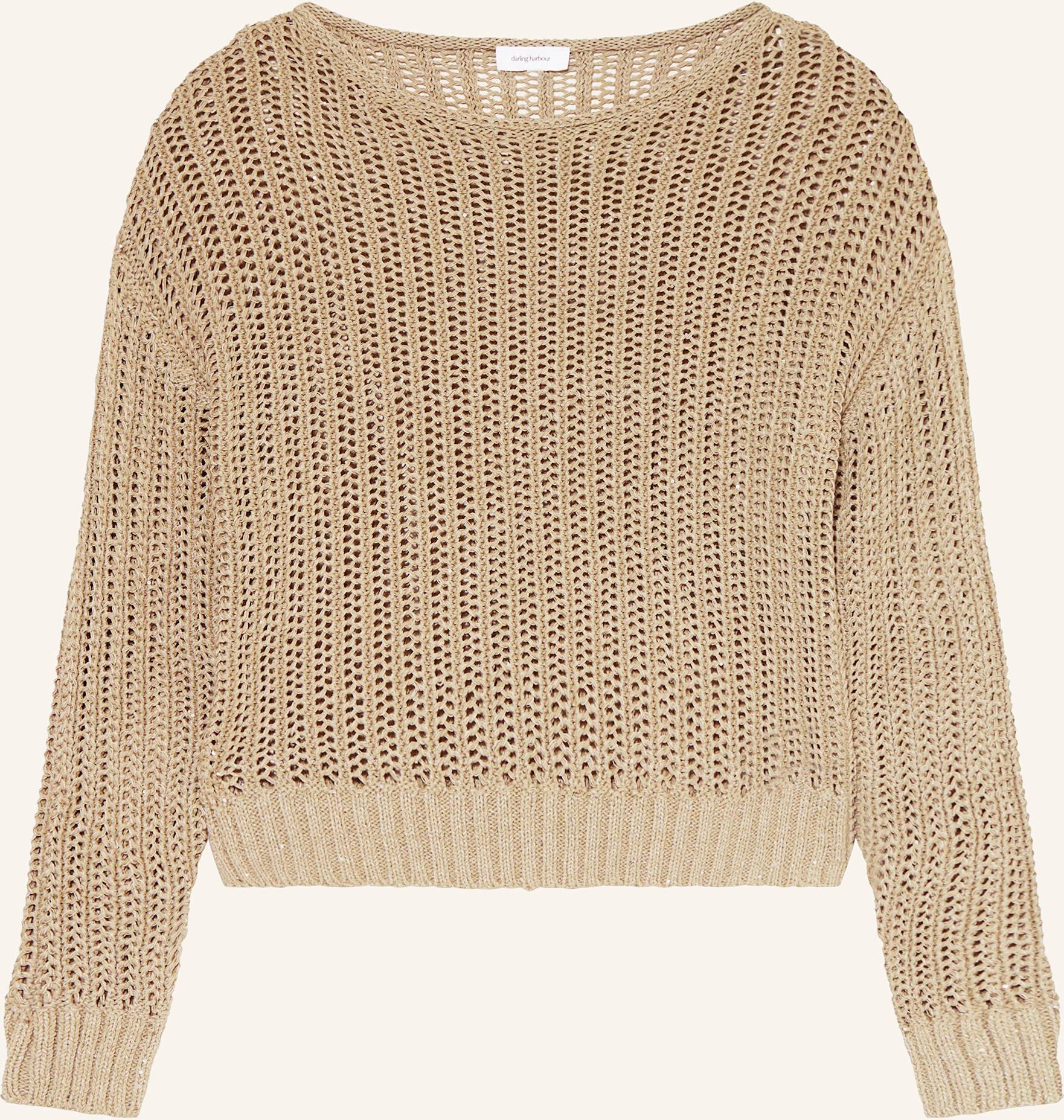 Darling Harbour Pullover Mit Pailletten gruen