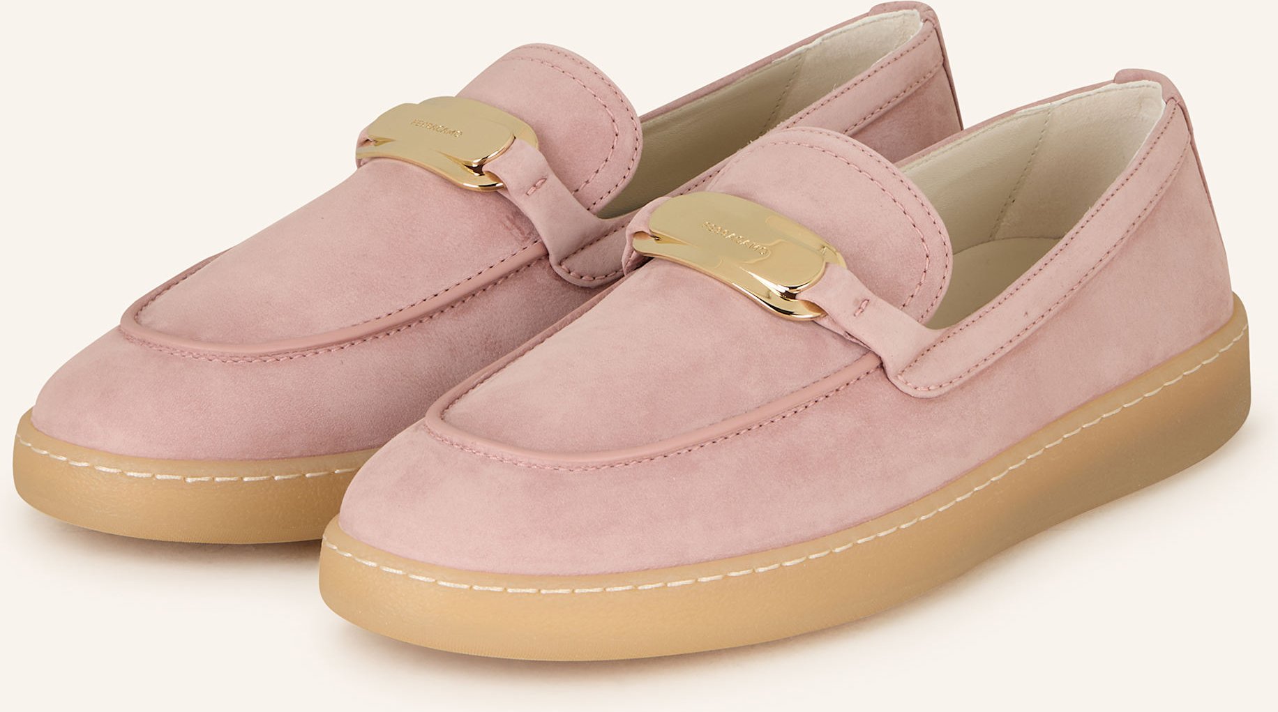 Thumbnail - Ferragamo Loafer Crio rosa