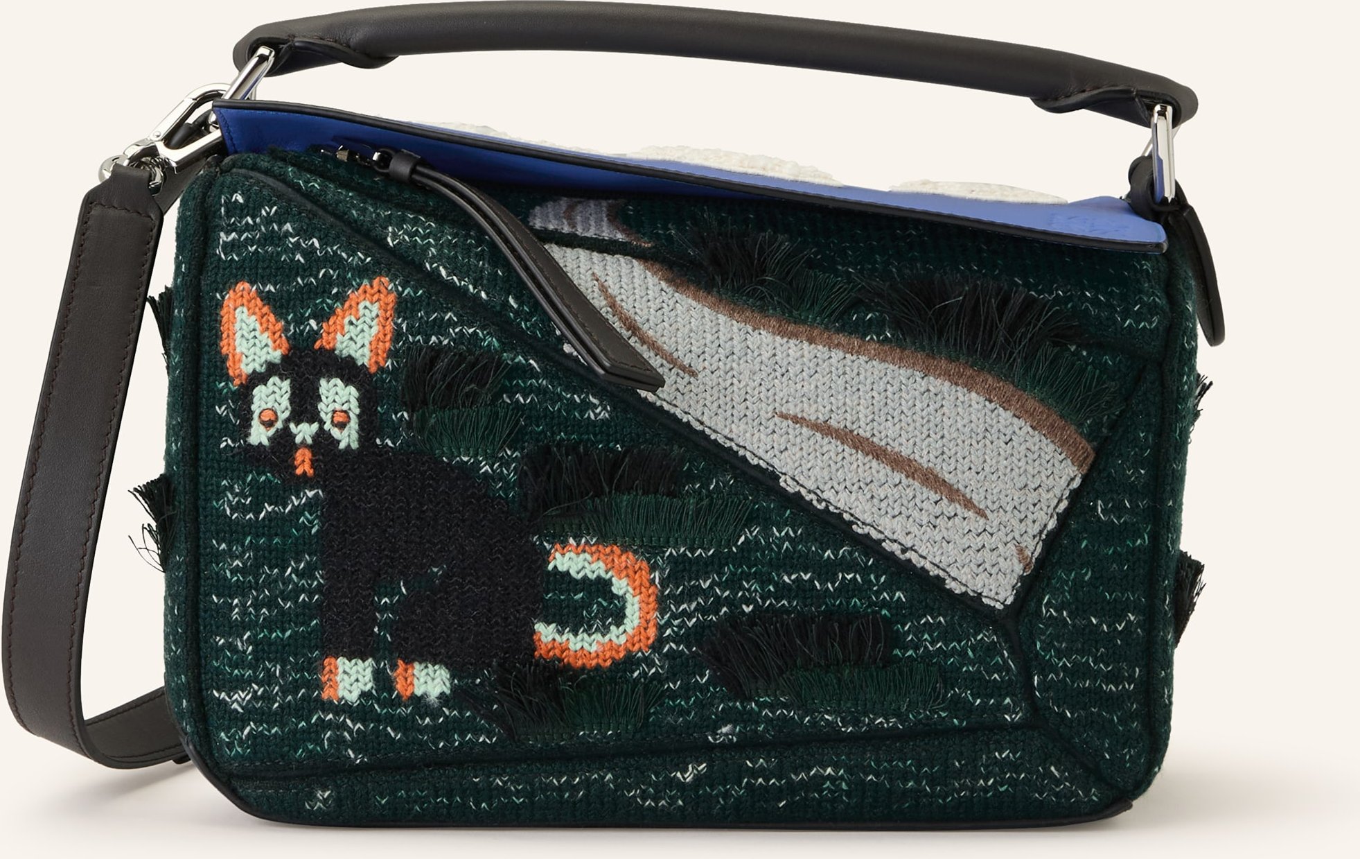 Loewe Handtasche Puzzle gruen