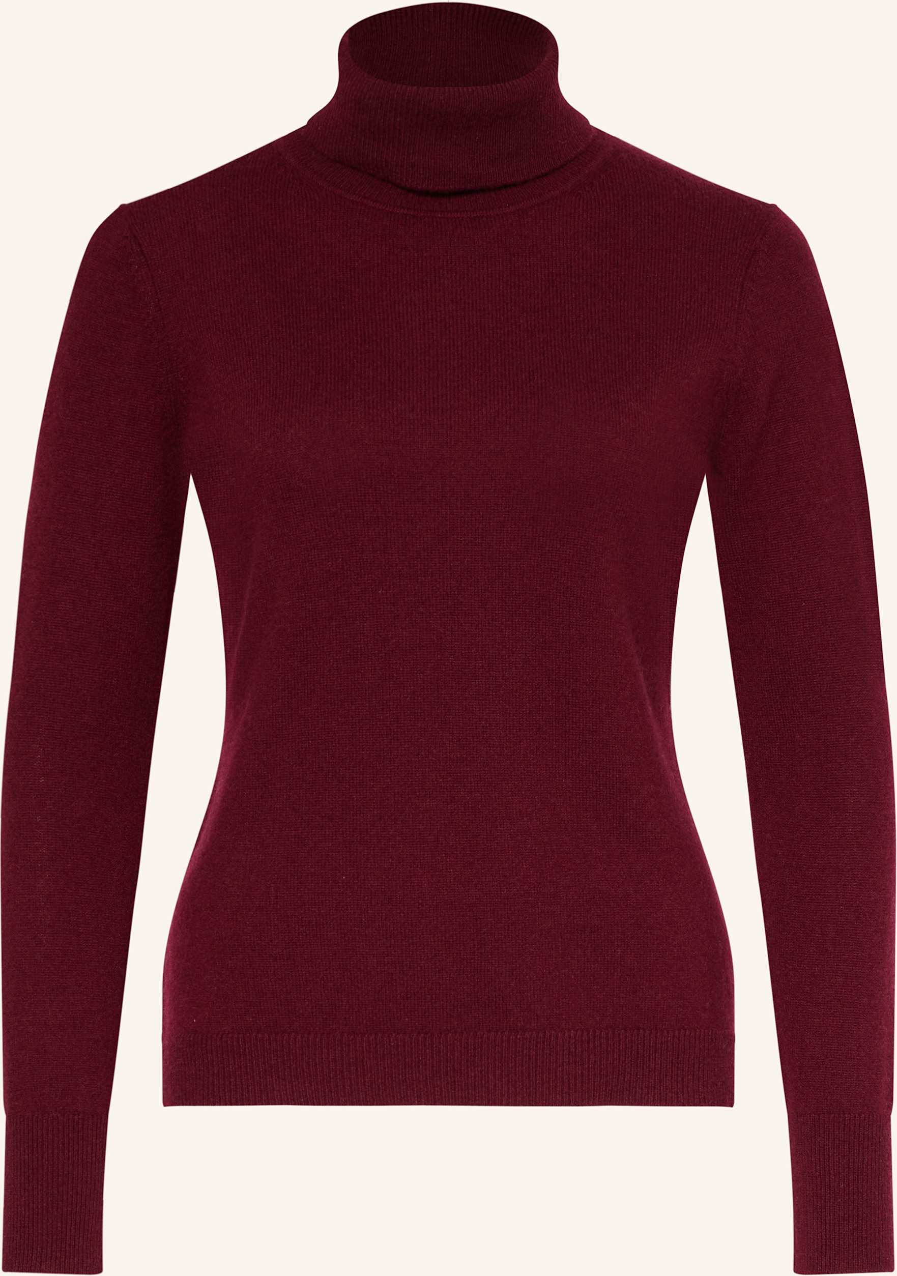 Darling Harbour Rollkragenpullover Aus Cashmere rot