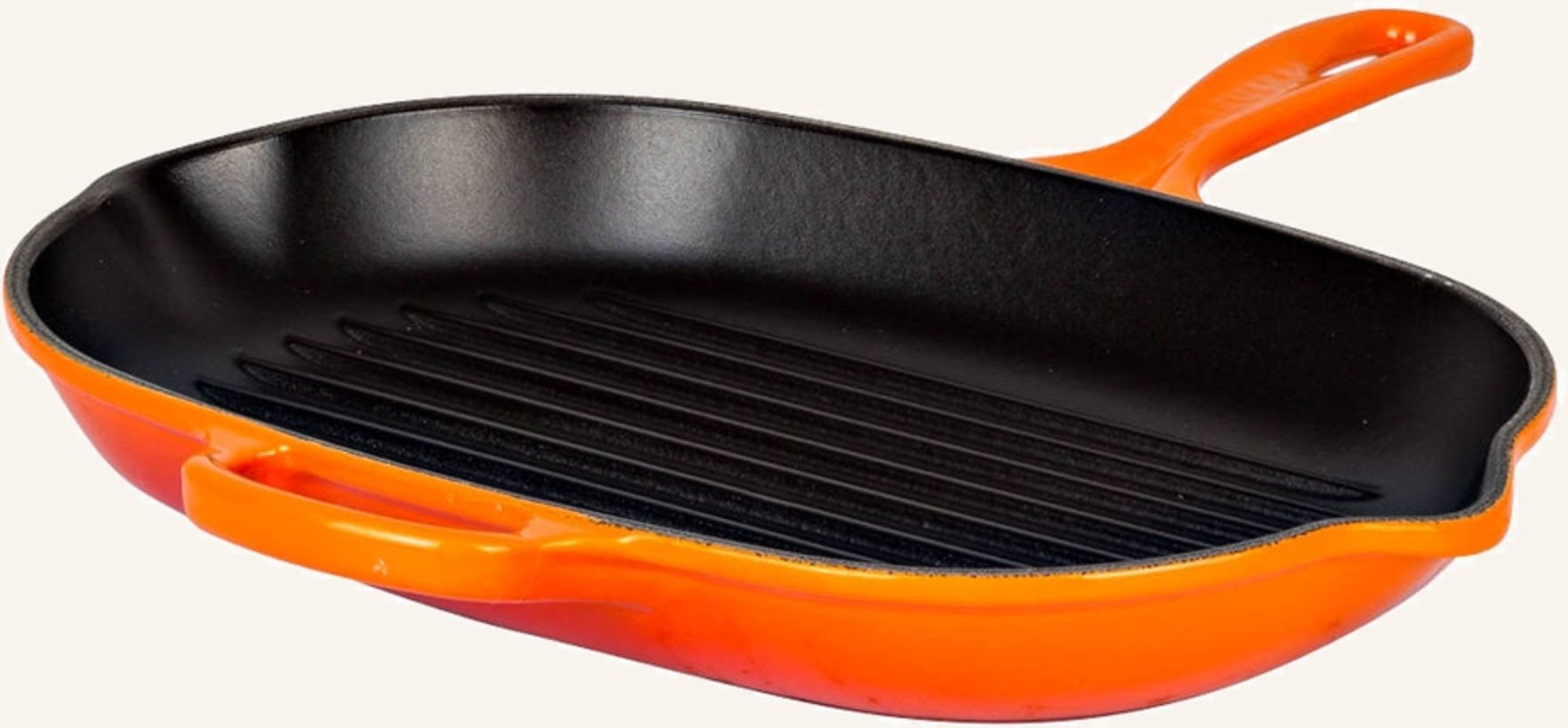 Le Creuset Grillpfanne Signature orange