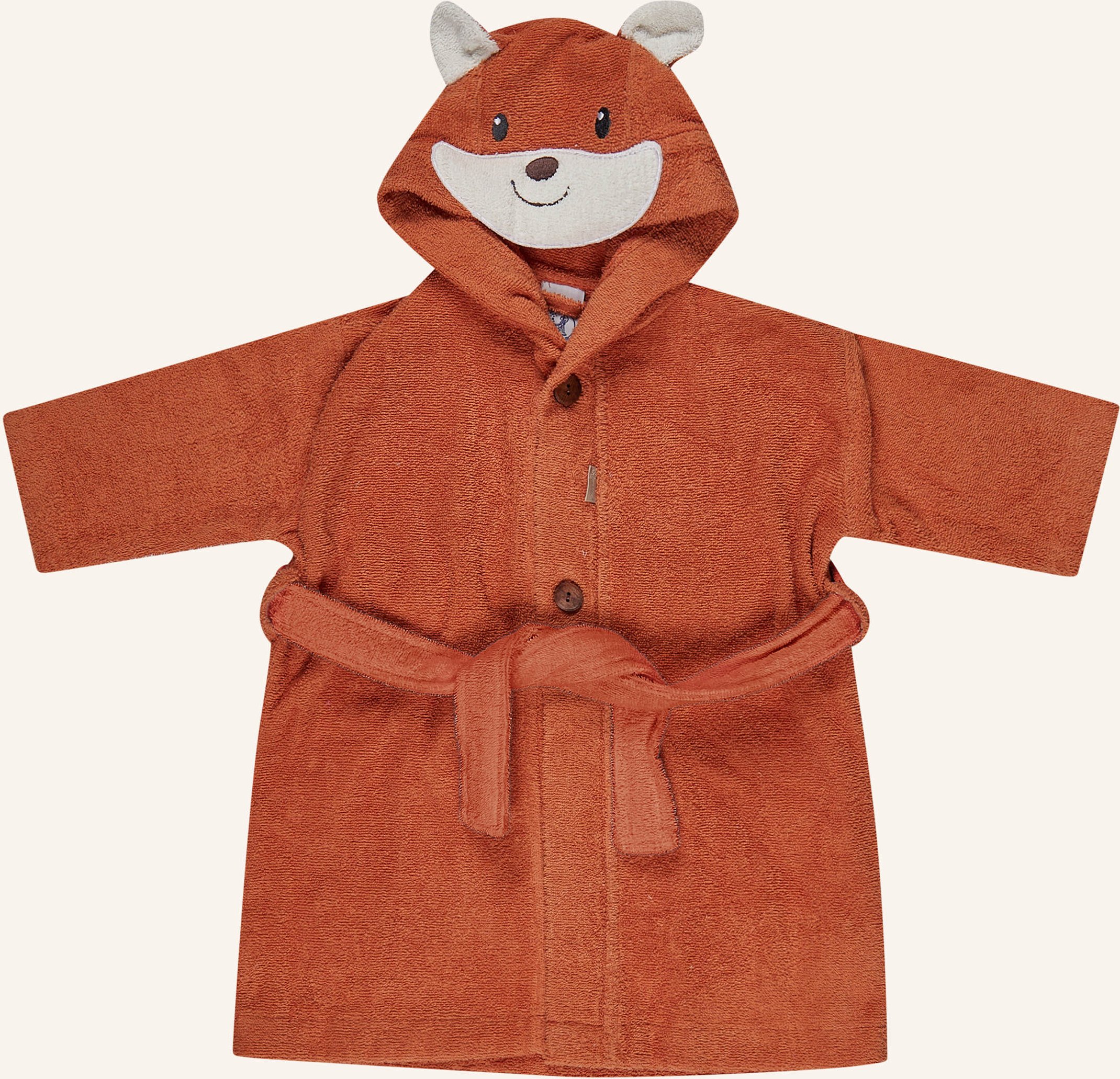 Sterntaler Bademantel Filou rot