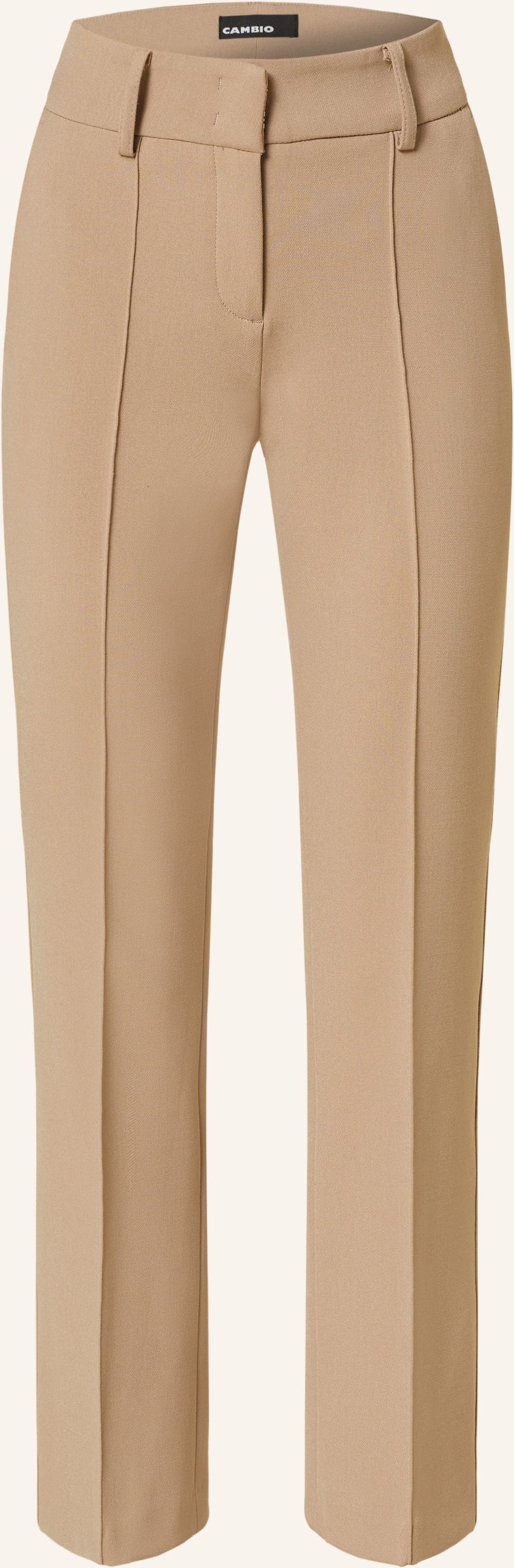 Thumbnail - Cambio Bootcut-Hose Farah braun