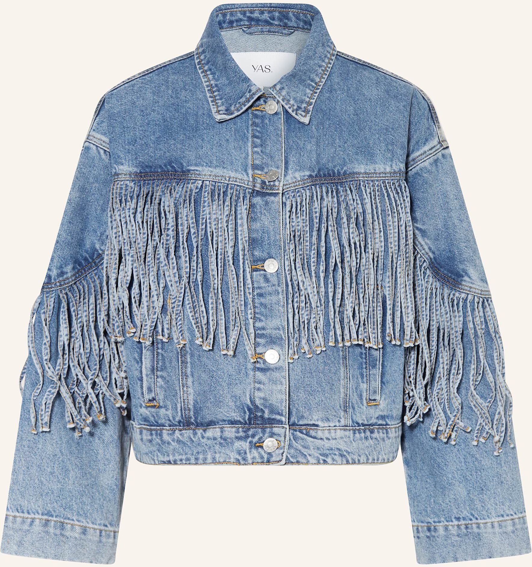 Y.A.S. Jeansjacke blau