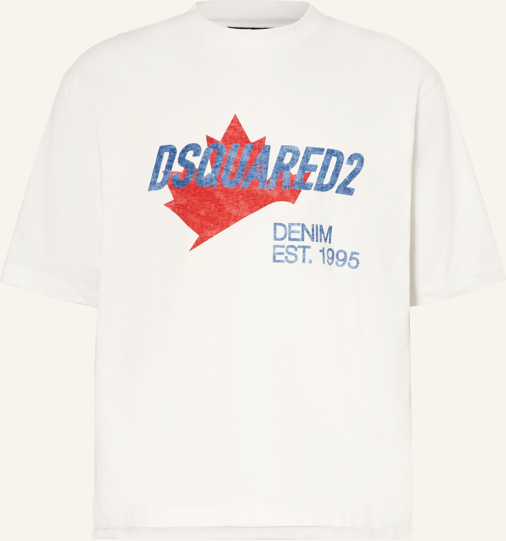 dsquared2 T-Shirt weiss