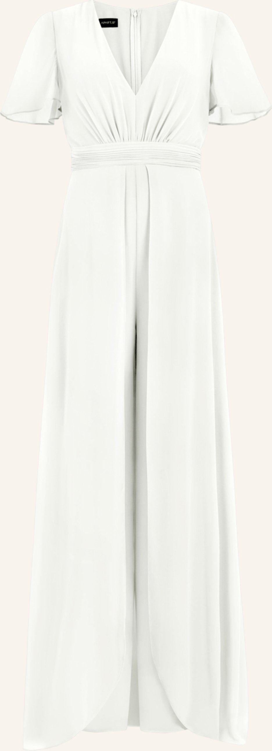 Thumbnail - Apart Jumpsuit Mit Volants weiss