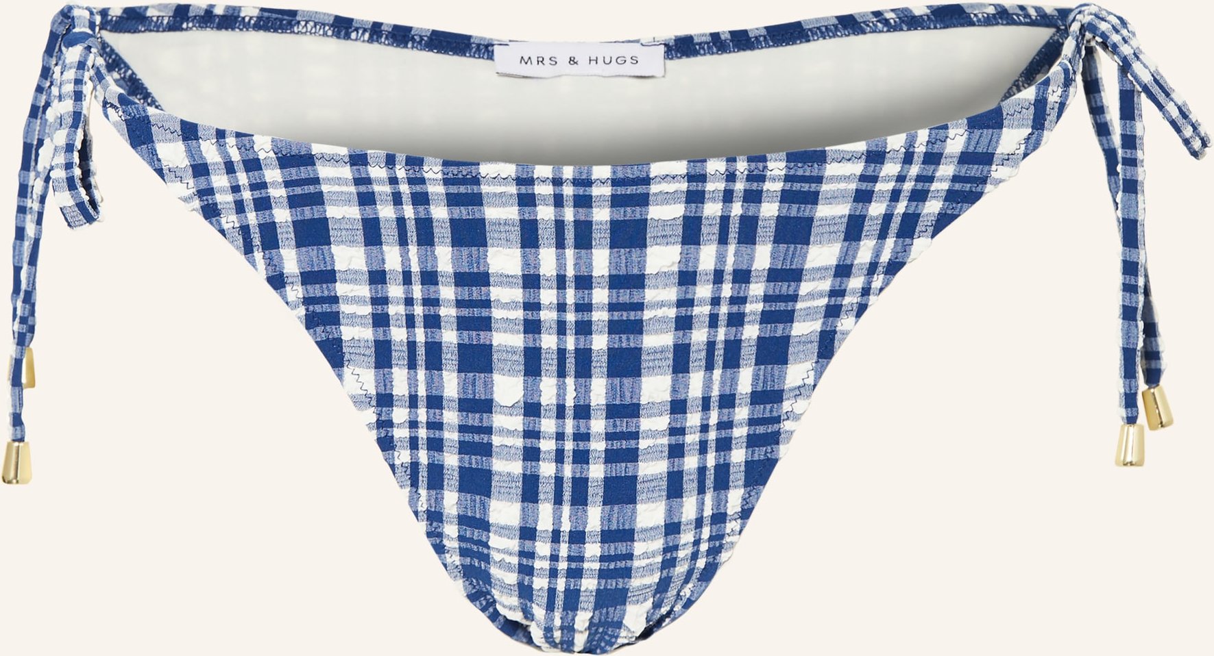 Mrs & Hugs Triangel-Bikini-Hose blau