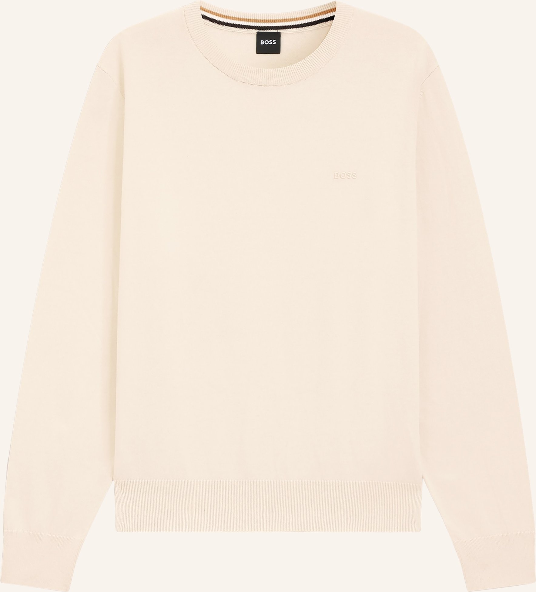 Boss Pullover Upacas weiss