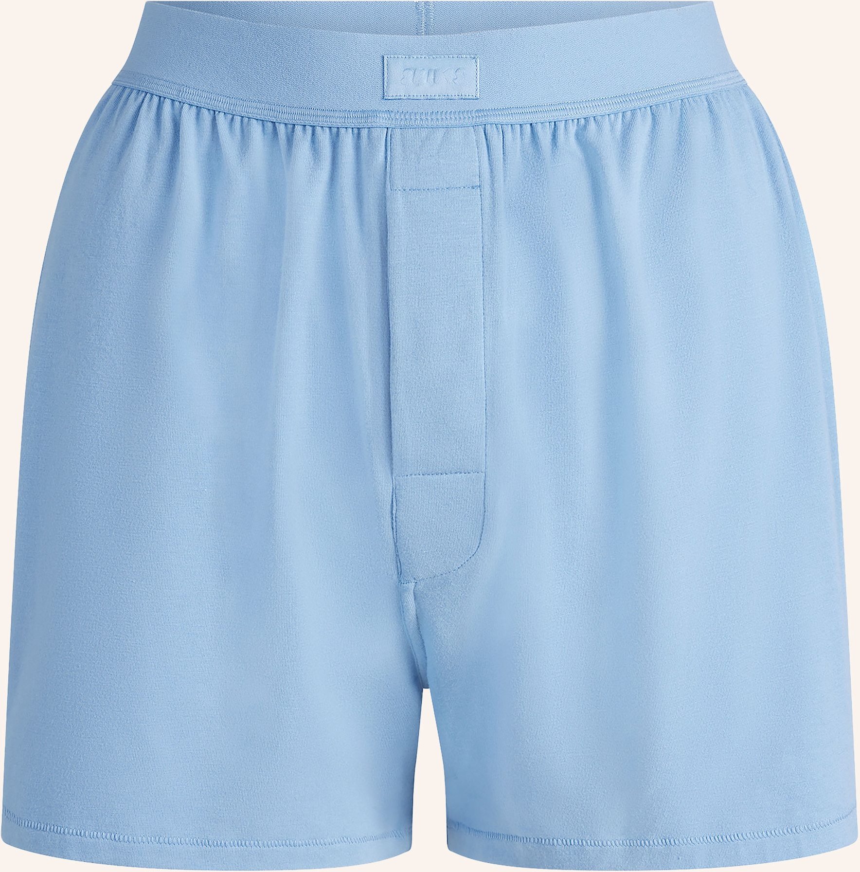 Skims Lounge-Shorts Boyfriend blau