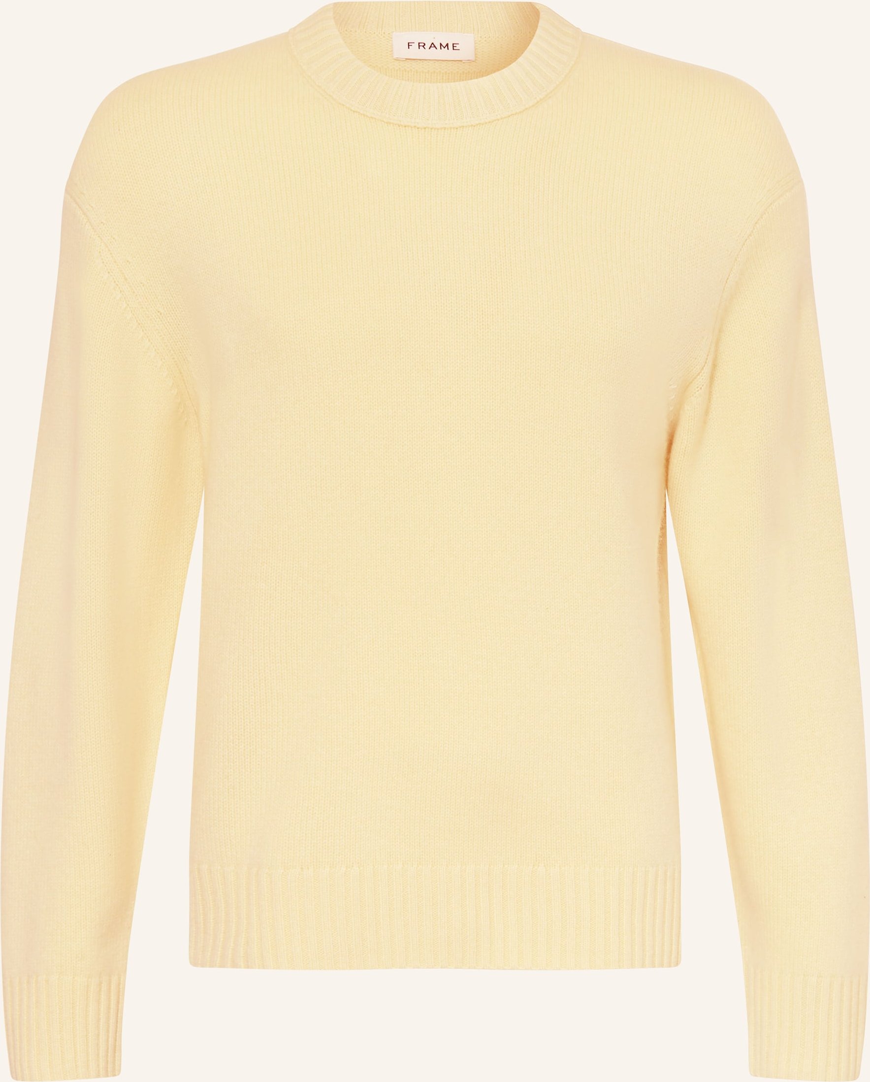 Frame Cashmere-Pullover gelb