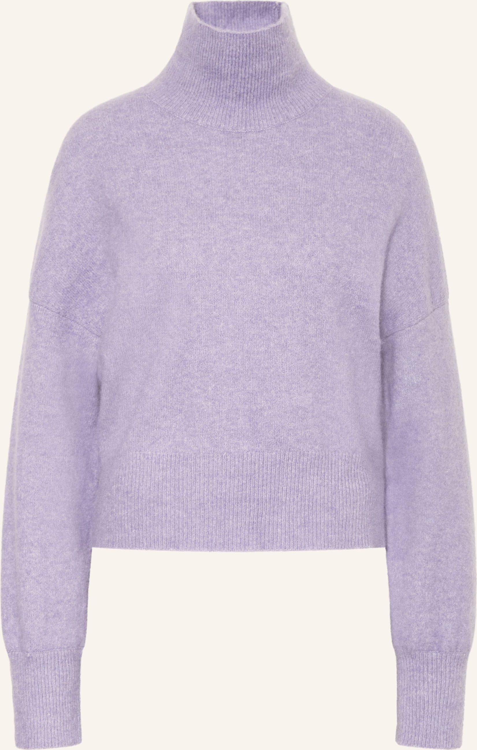 Samsøe Samsøe Rollkragenpullover Nola Mit Alpaka lila