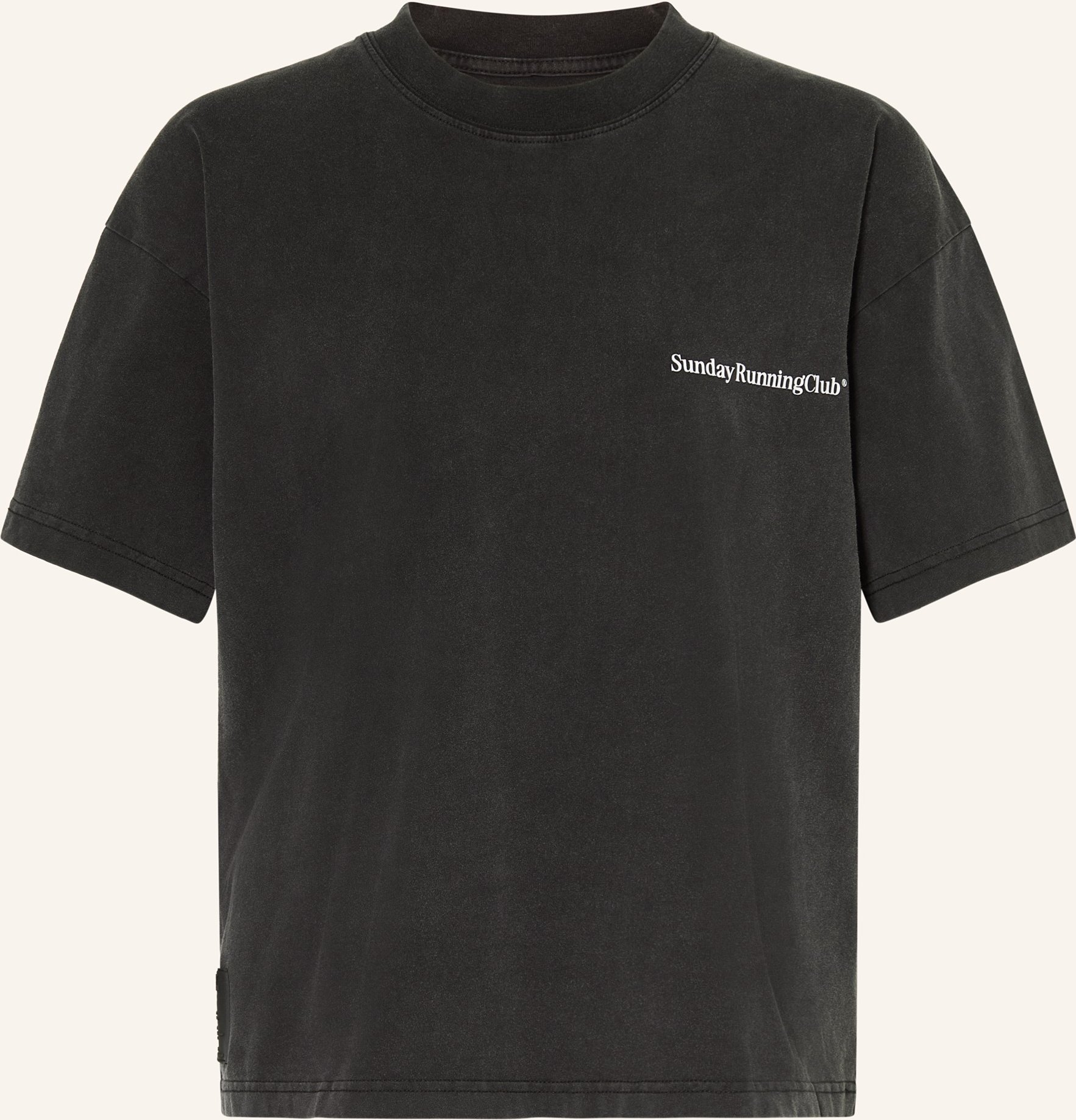 Another Cotton Lab T-Shirt schwarz