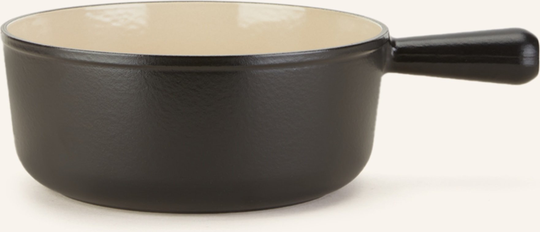 Le Creuset Caquelon Für Käsefondue schwarz