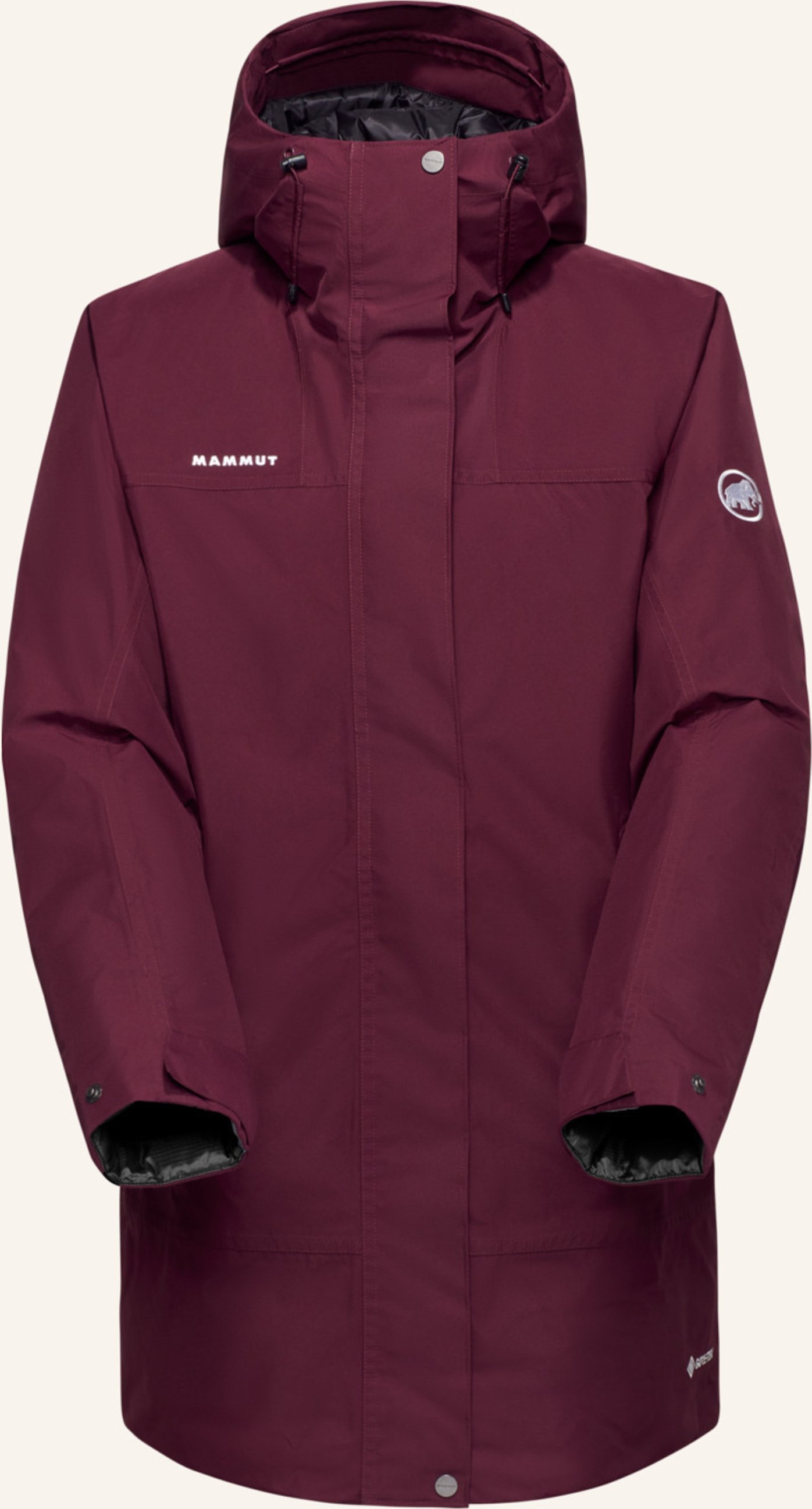 Mammut Winterparka Treeline Hs Thermo Mit Kapuze rot