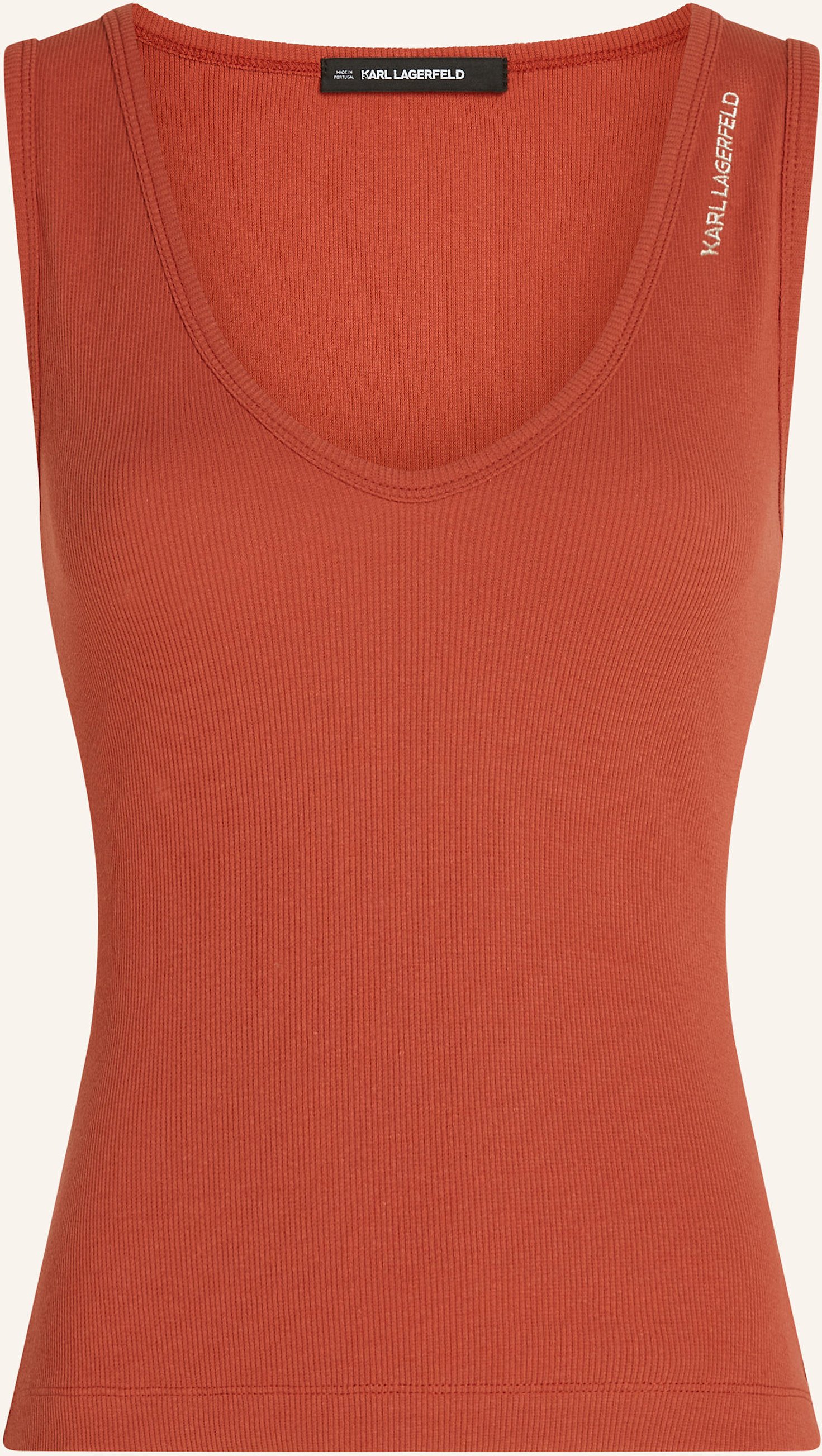 Karl Lagerfeld Unterhemd orange