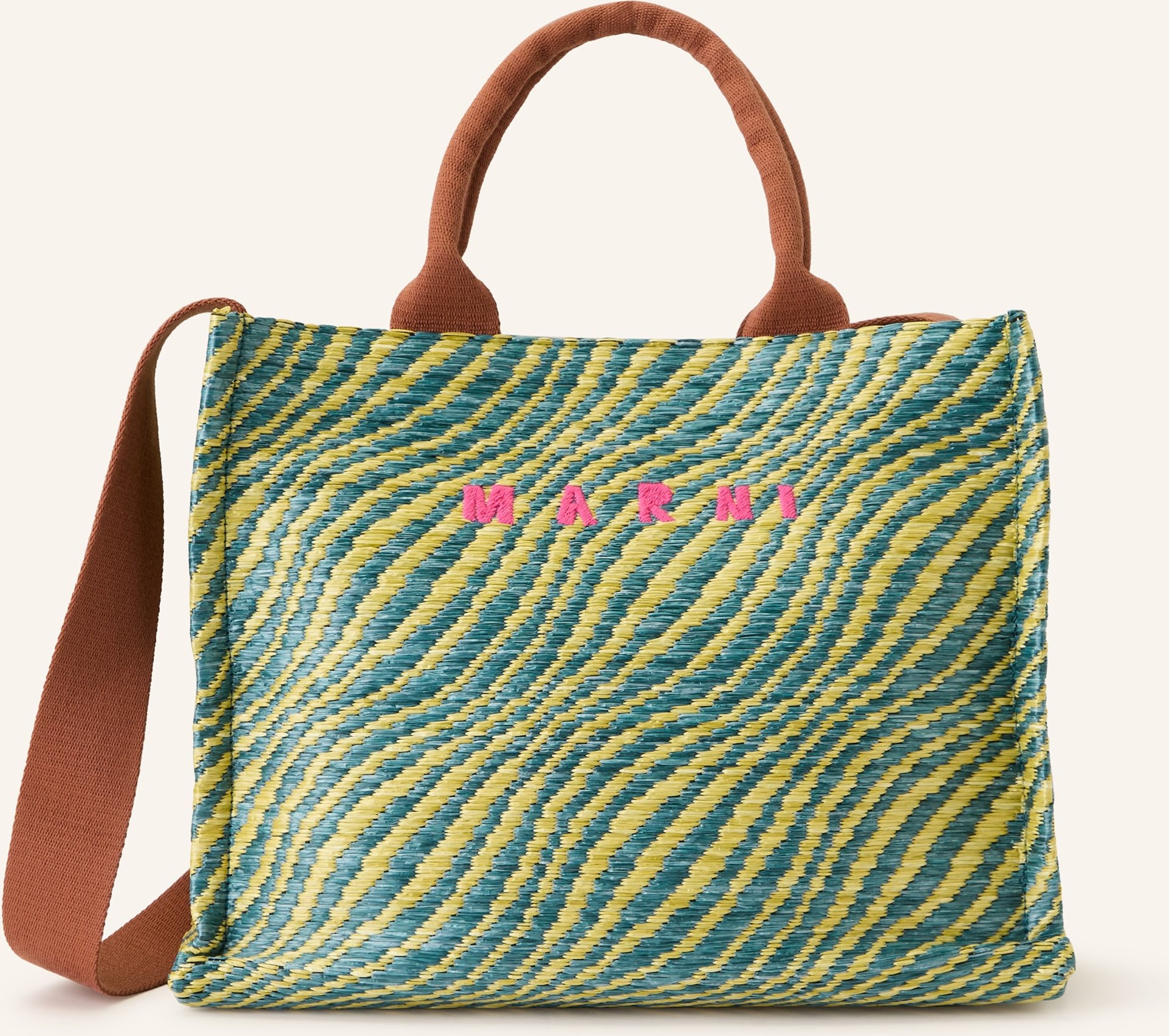 Marni Shopper Small gruen