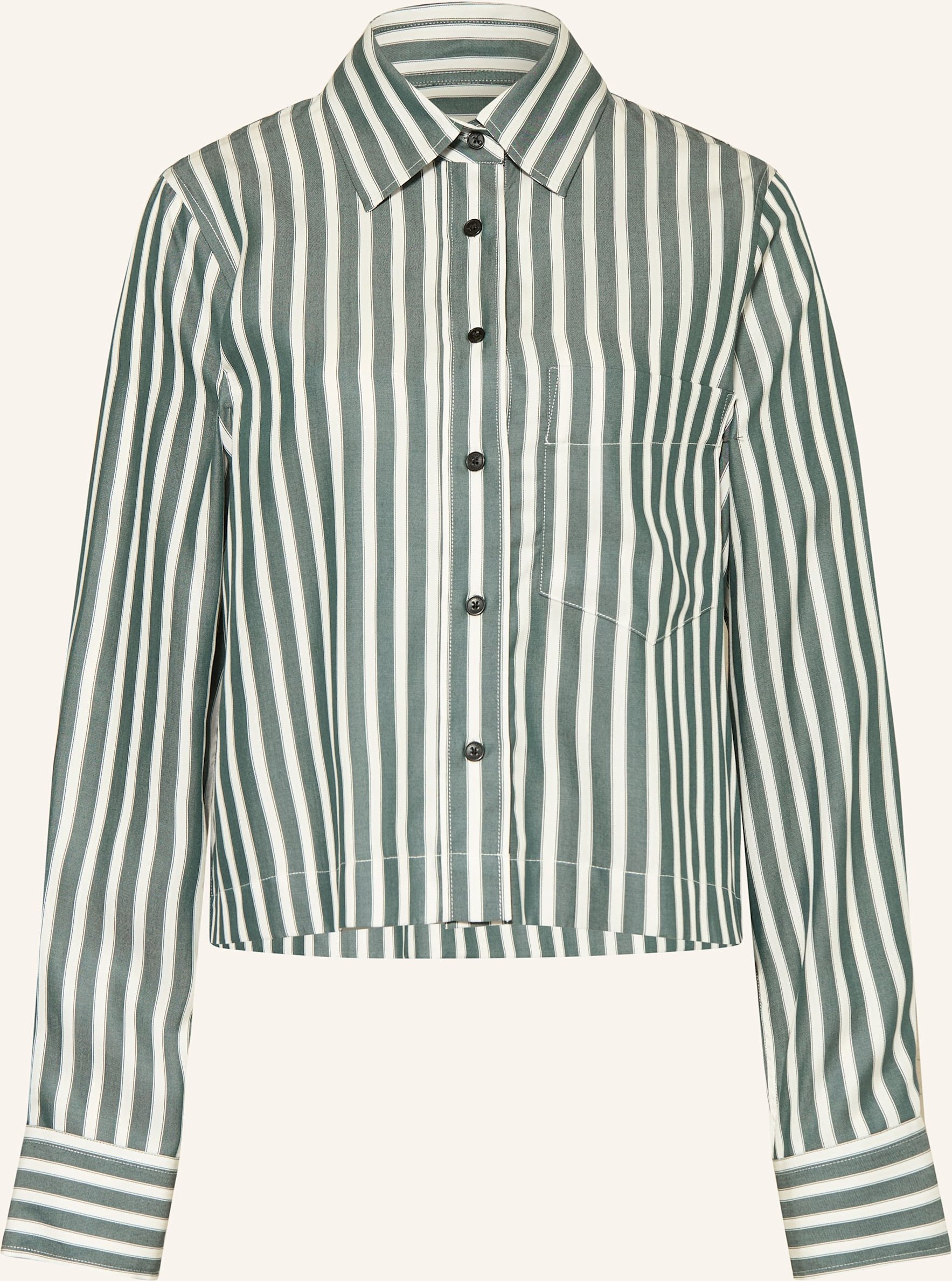 Closed Hemdbluse gruen