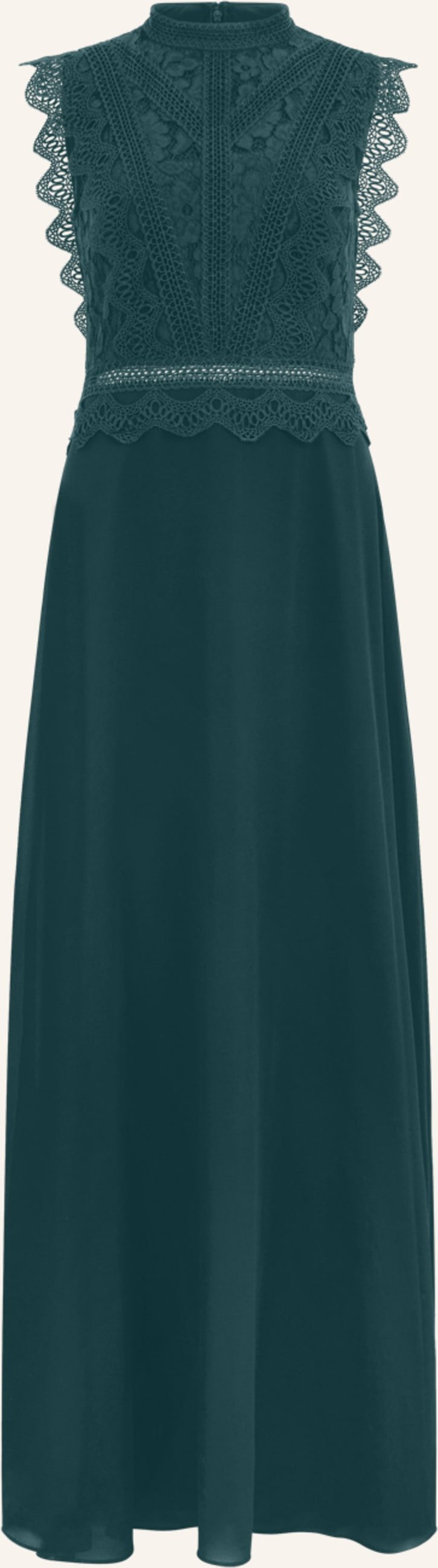 Apart Abendkleid Mit Spitze gruen