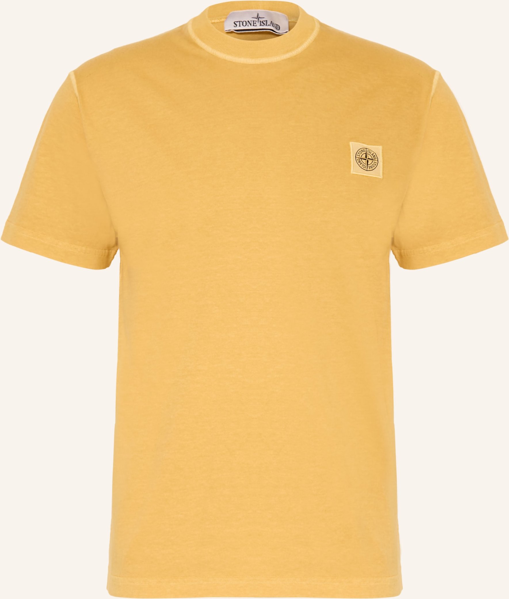 Stone Island T-Shirt gelb