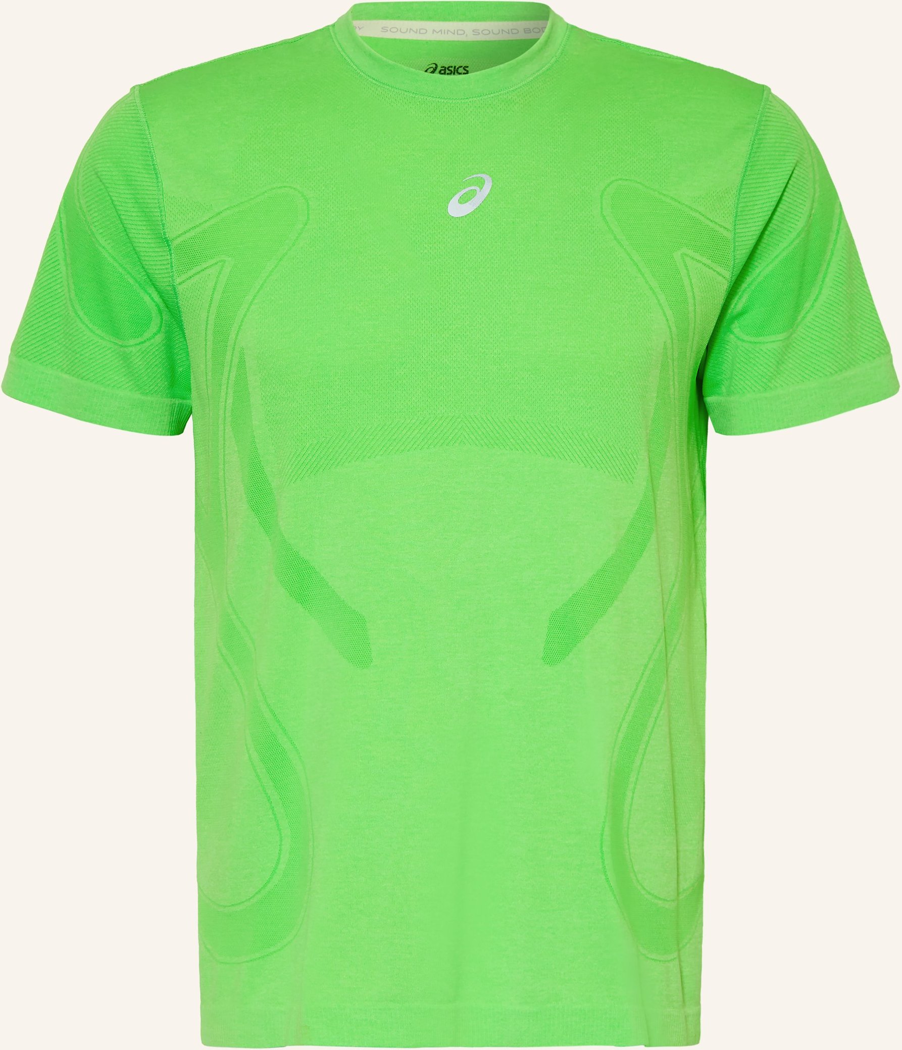 Thumbnail - Asics Laufshirt Road Seamless Ss gruen