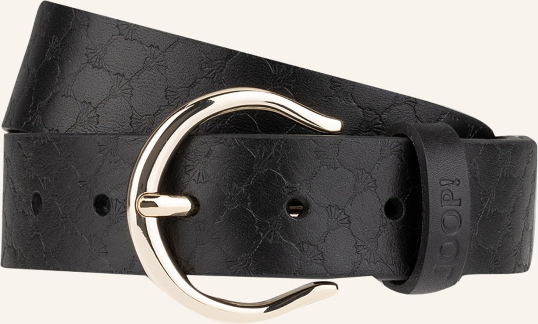 Joop! Ledergürtel schwarz