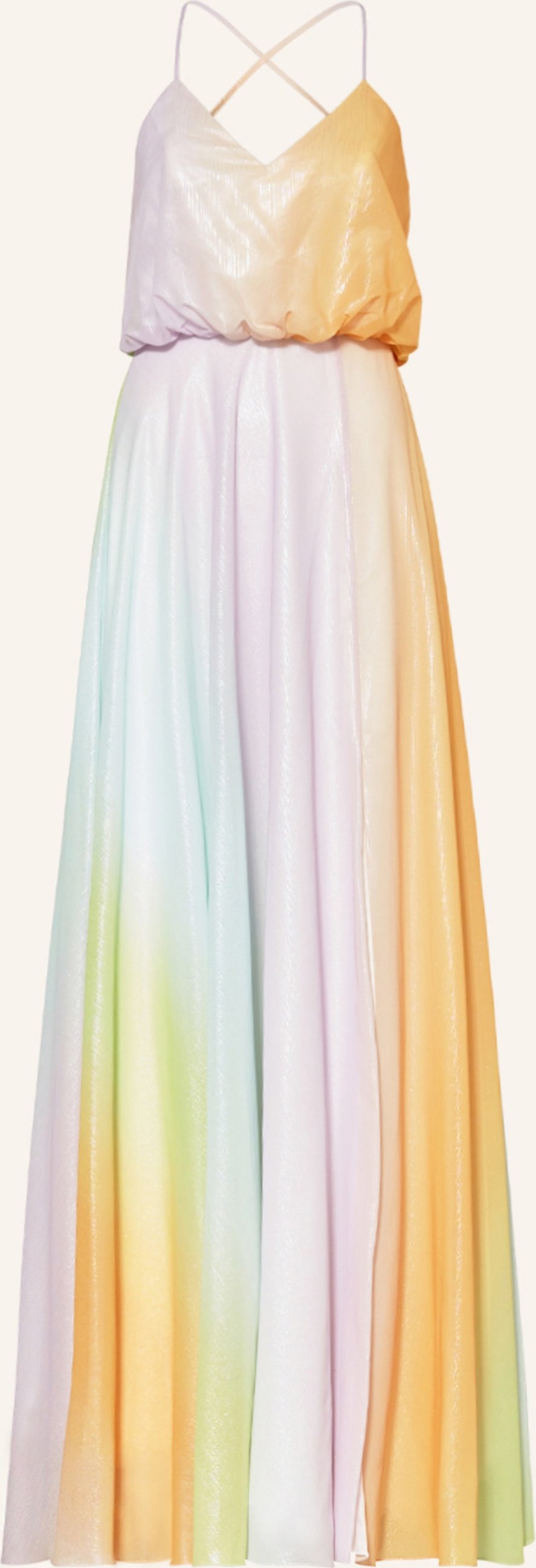 Thumbnail - Unique Abendkleid Mit Glitzergarn lila