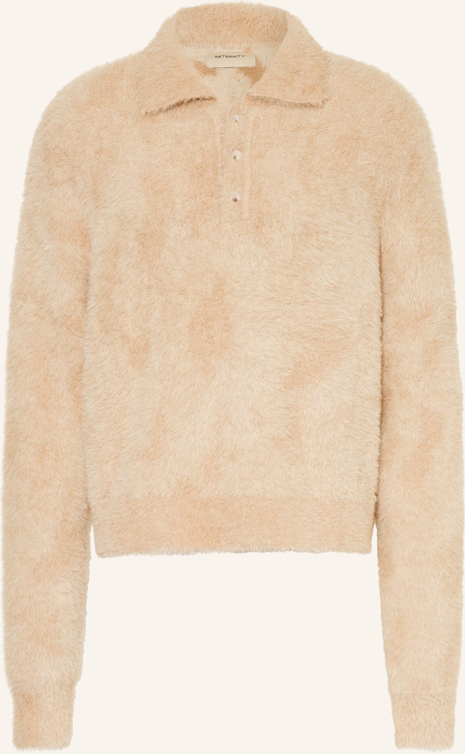 Reternity Strick-Poloshirt Clair beige