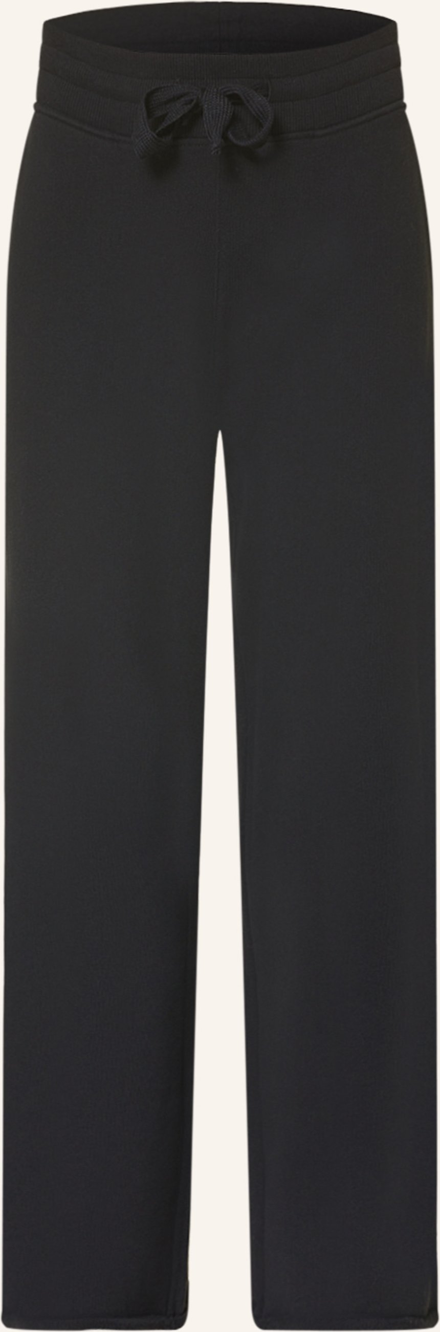 Juvia 7/8-Sweatpants Merle schwarz