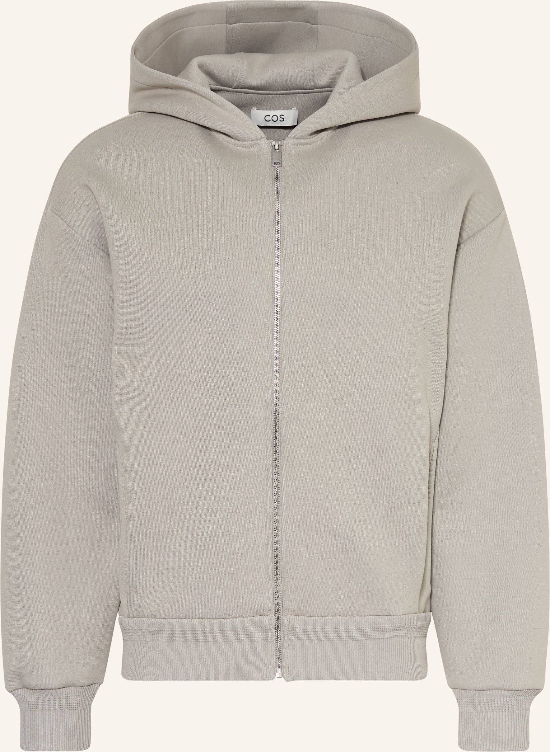 Cos Sweatjacke grau