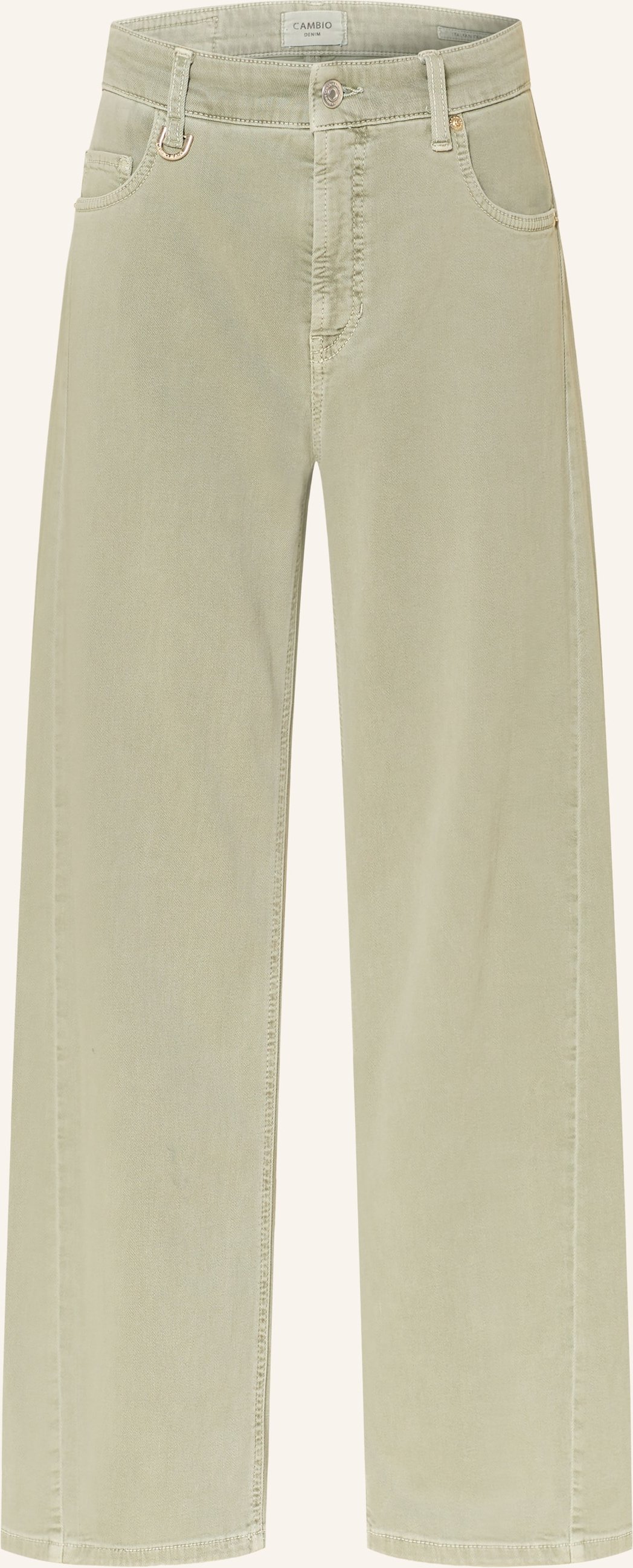 Cambio Barrel Jeans Oria gruen