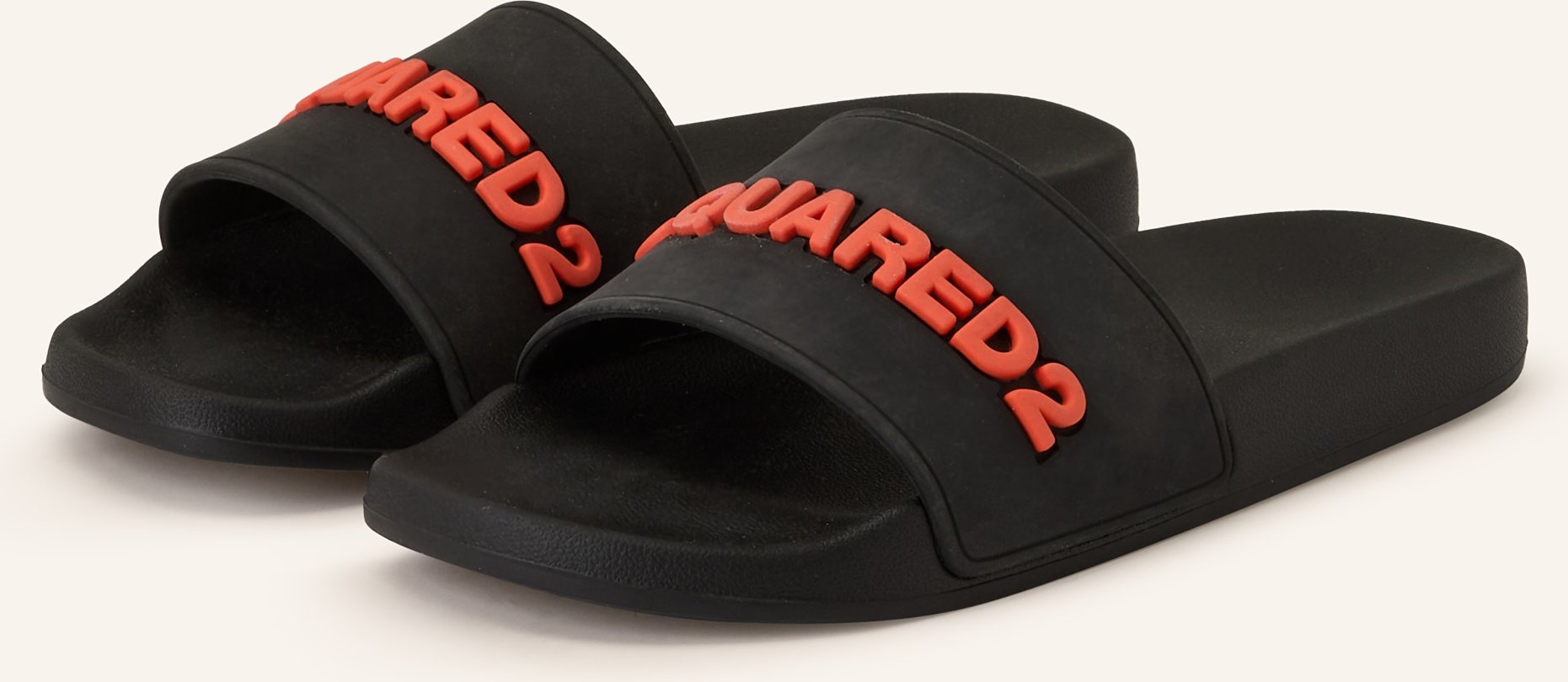 dsquared2 Pantoletten schwarz