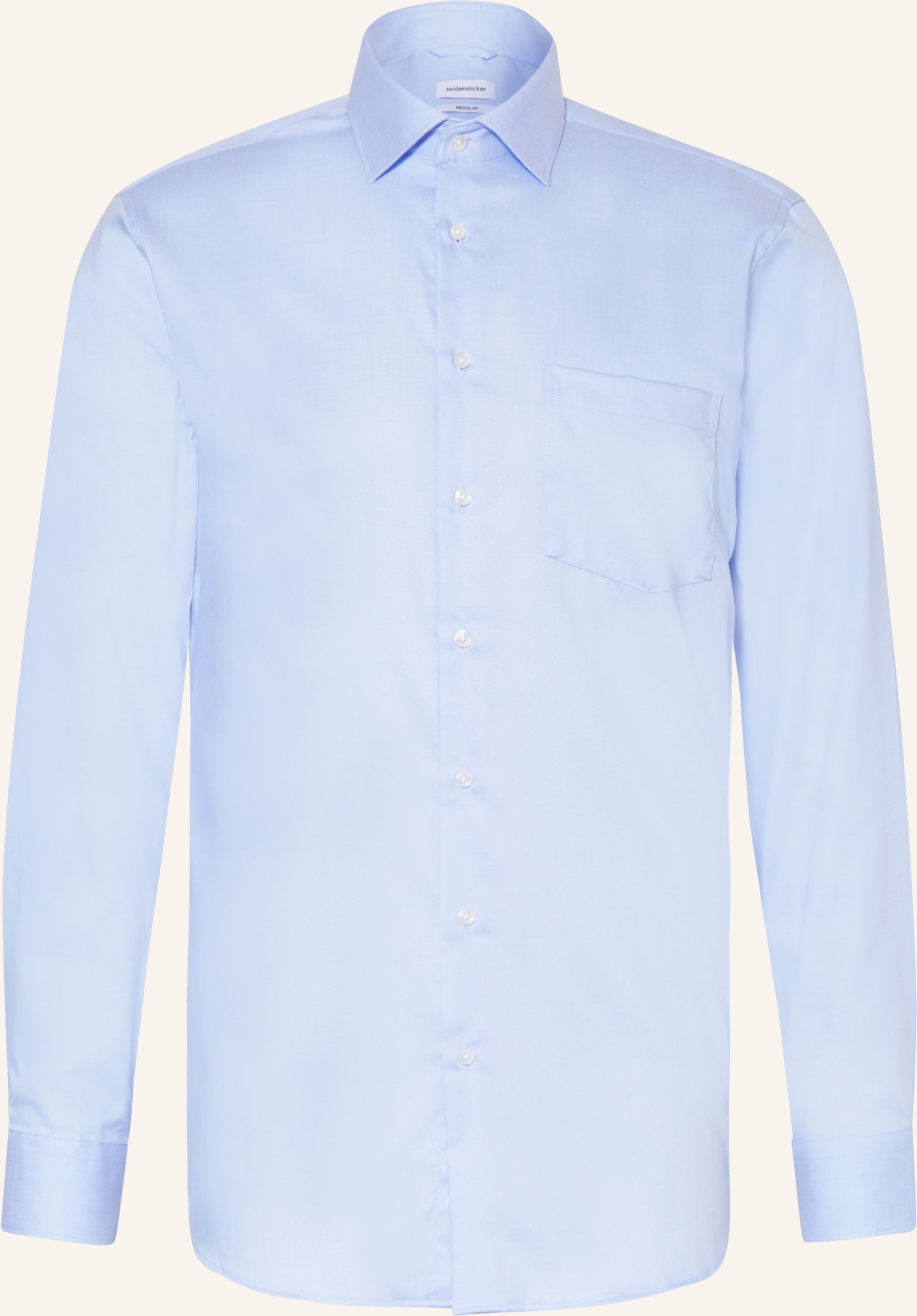 Seidensticker Hemd Regular Fit blau